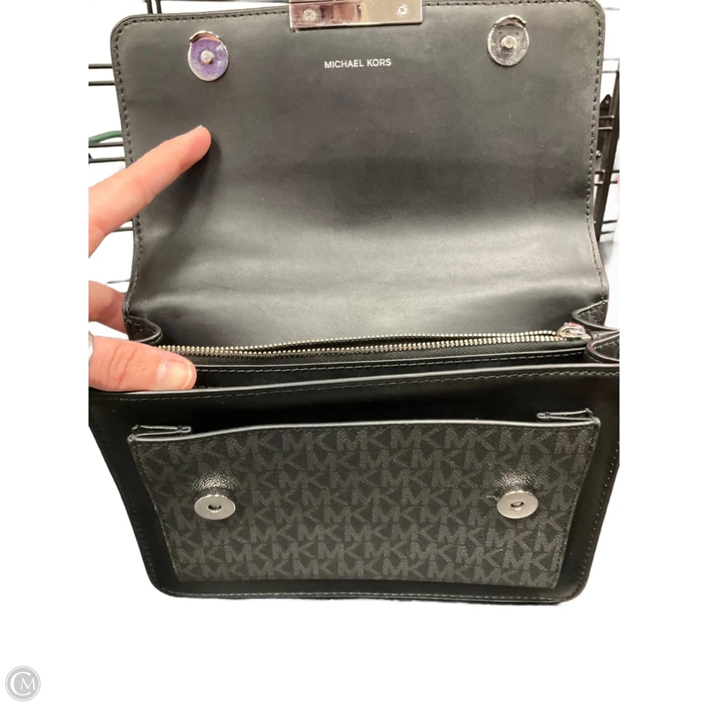 Crossbody Designer By Michael Kors, Size: Medium