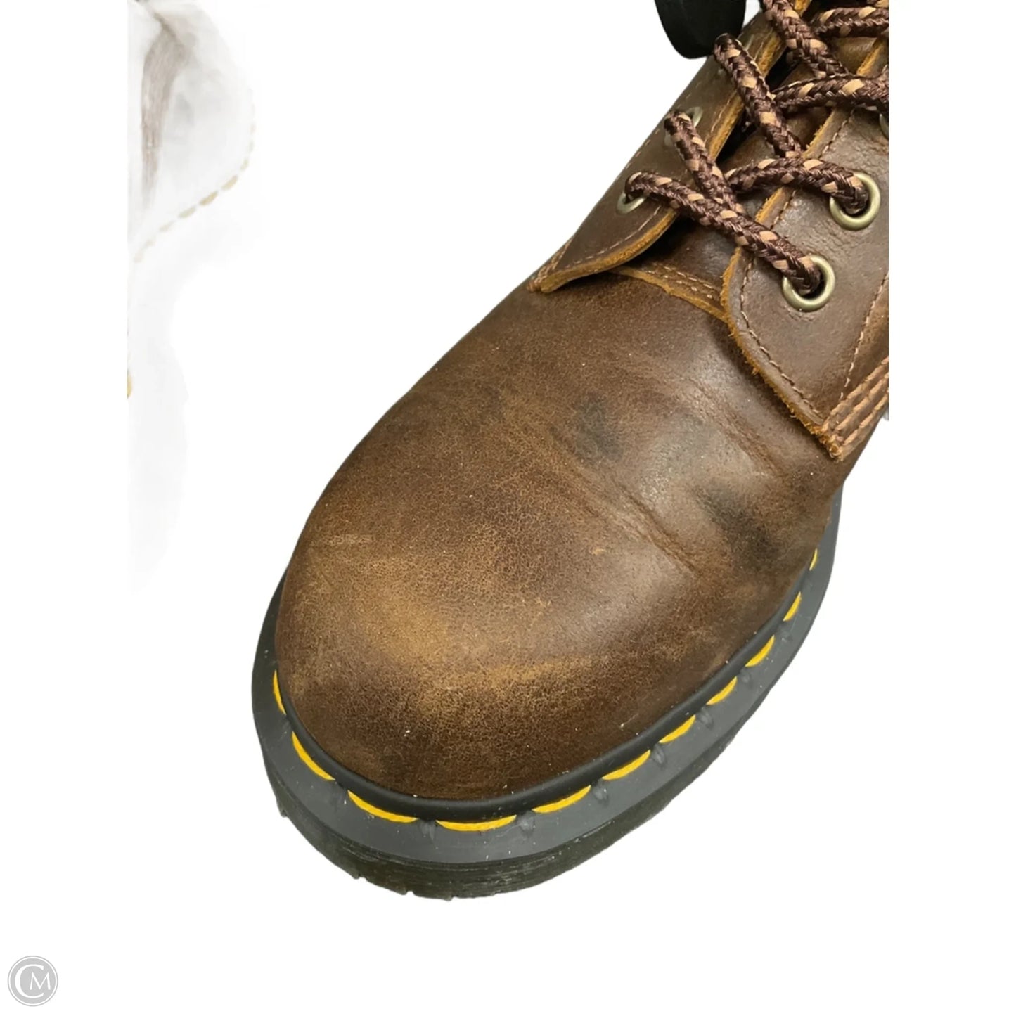 Boots Combat By Dr Martens In Brown, Size: 8
