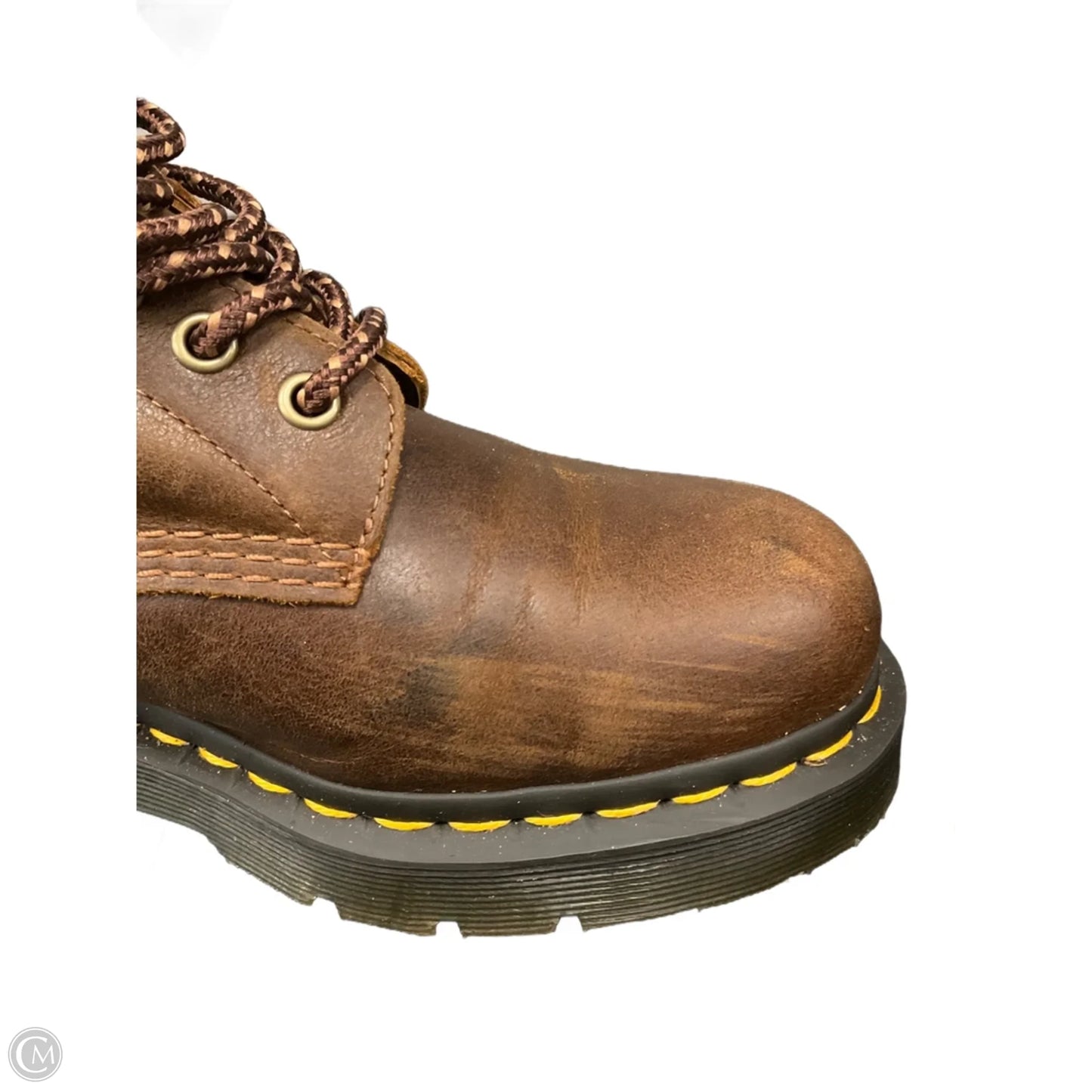 Boots Combat By Dr Martens In Brown, Size: 8