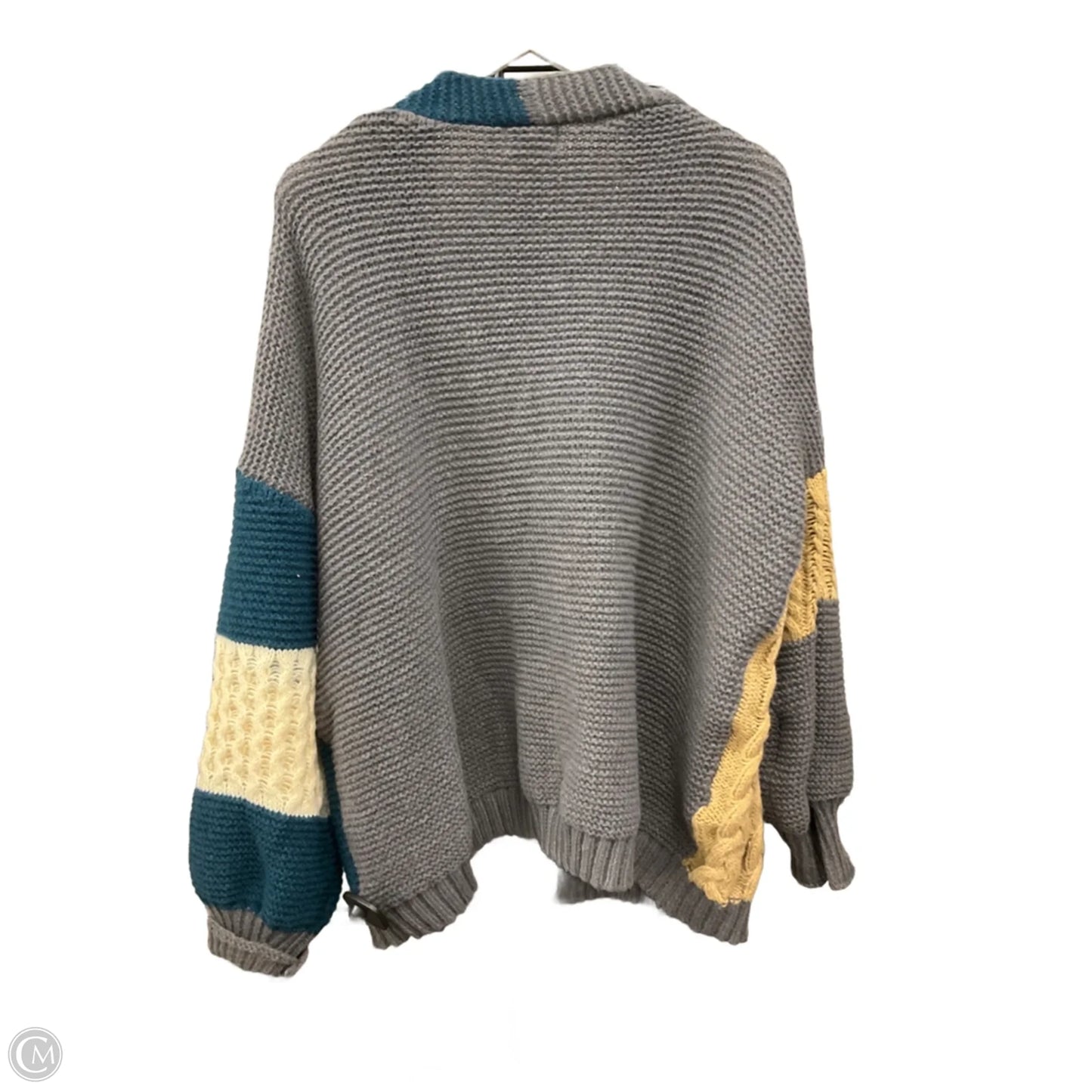 Sweater Cardigan By Adora In Multi-colored, Size: 2x