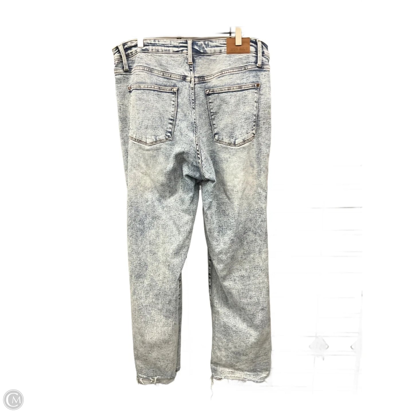 Jeans Straight By Judy Blue In Blue Denim, Size: 18