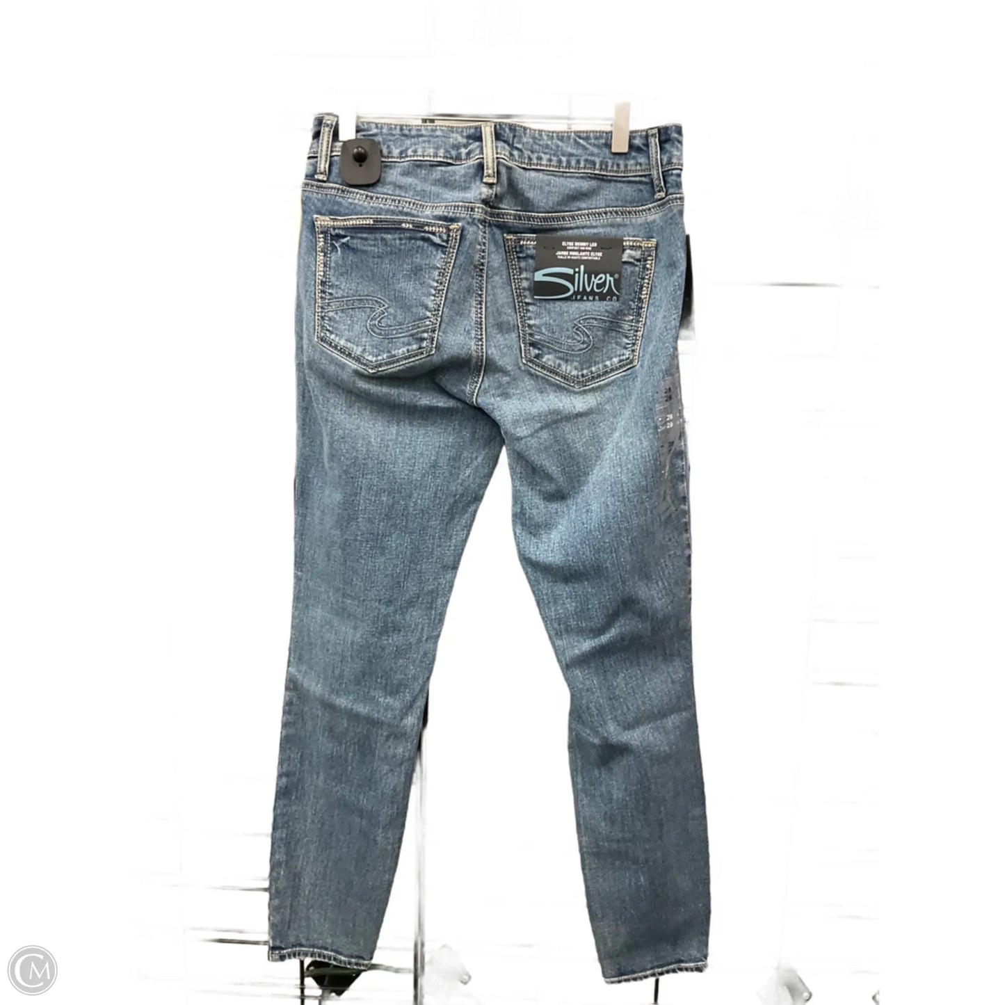 Jeans Boyfriend By Silver In Blue Denim, Size: 6