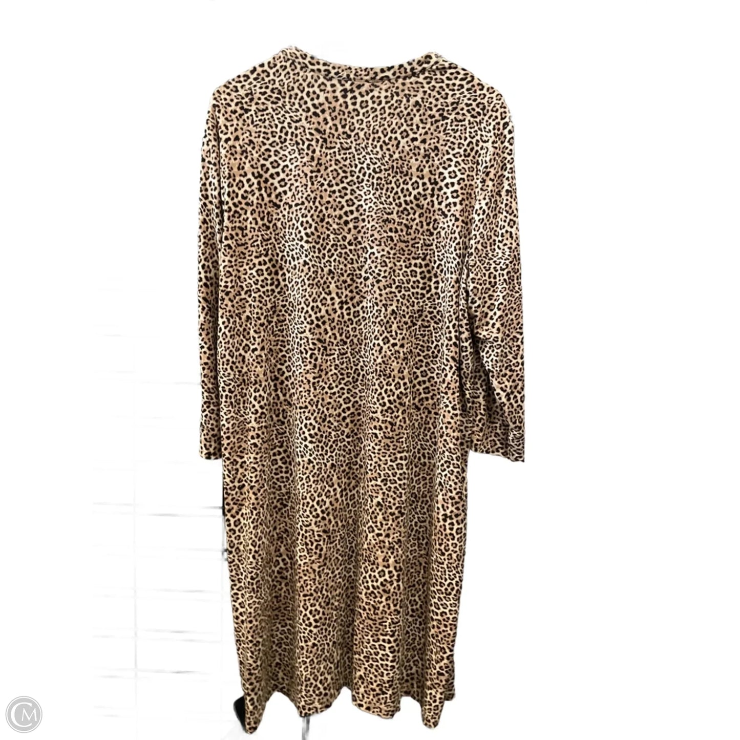 Dress Casual Midi By J. Jill In Animal Print, Size: 2x
