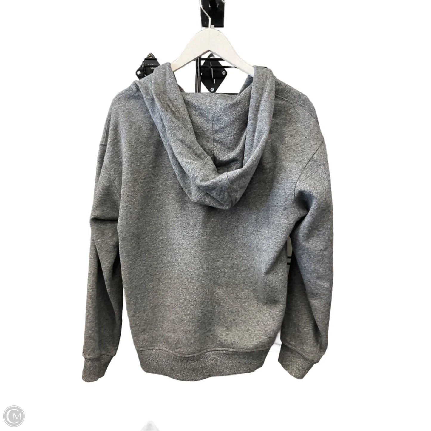 Athletic Jacket By Calvin Klein Performance In Grey, Size: M