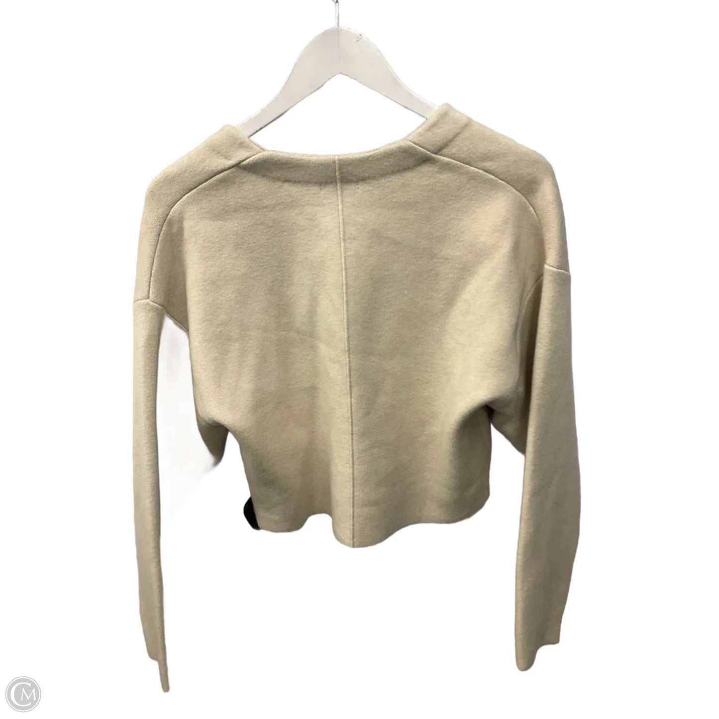 Sweater Cardigan By Mable In Cream, Size: M