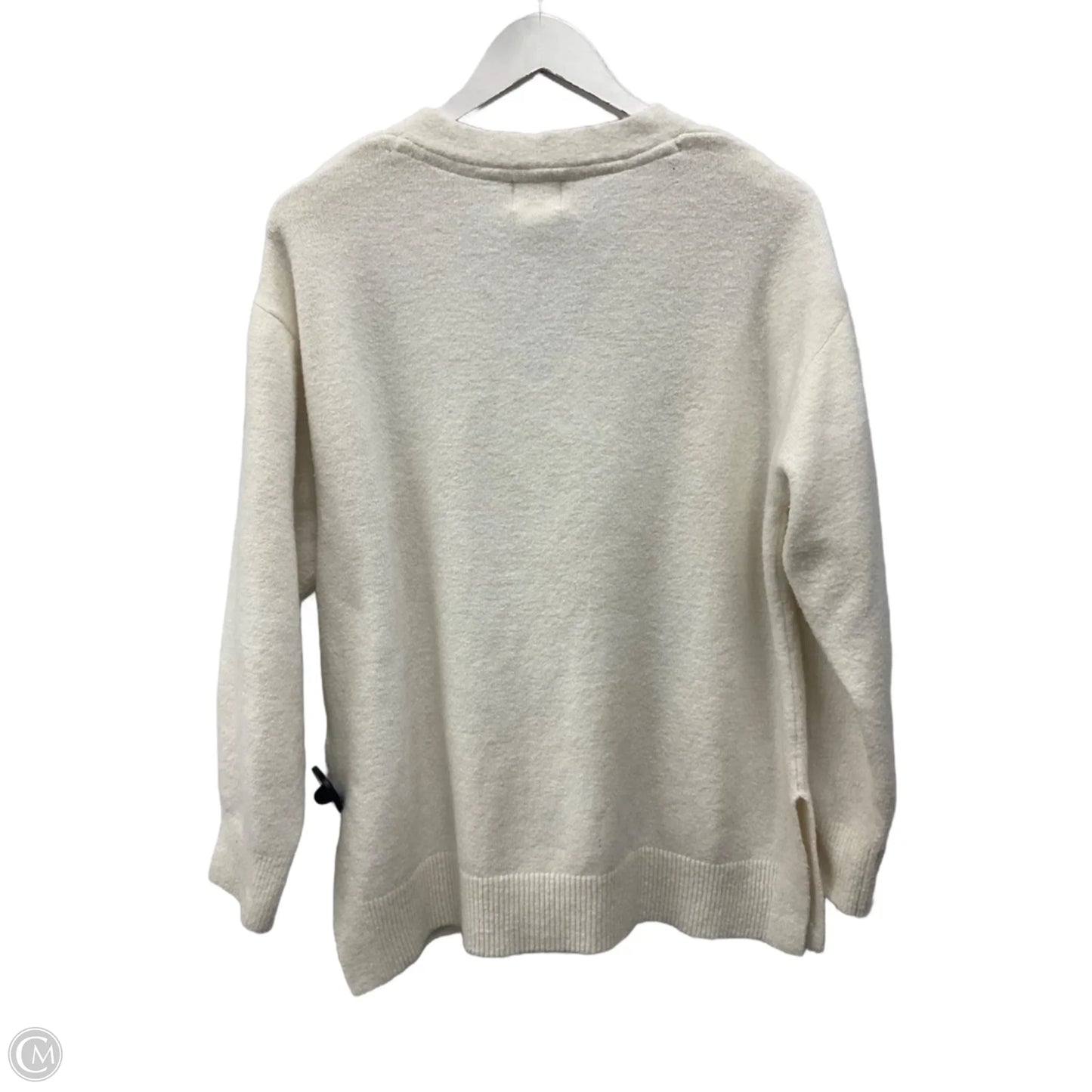 Sweater By H&m In Ivory, Size: M