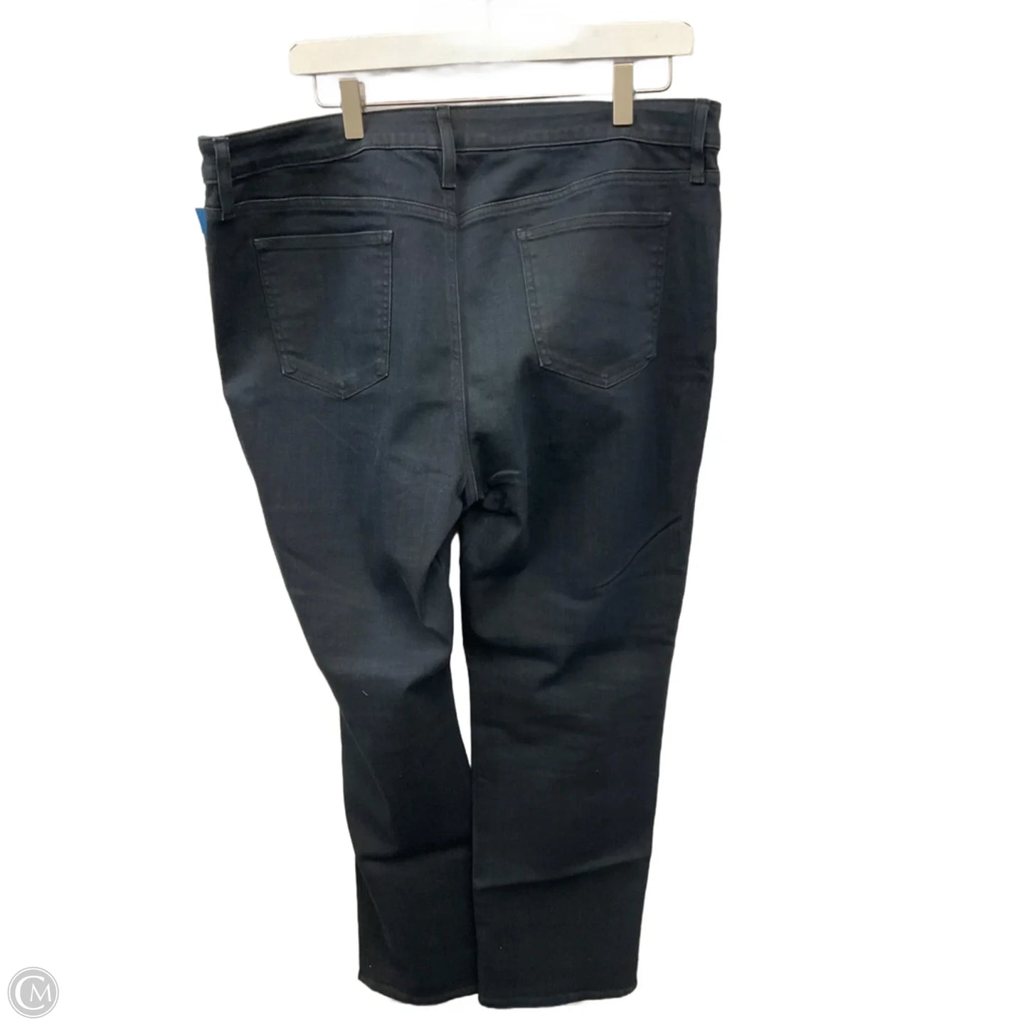 Jeans Straight By Chicos In Blue Denim, Size: 16