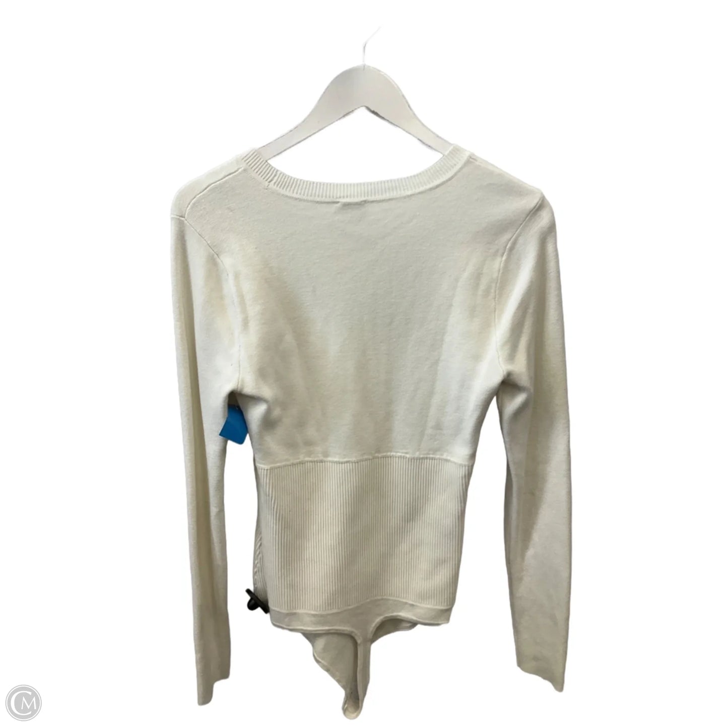 Bodysuit By Abercrombie And Fitch In Cream, Size: L