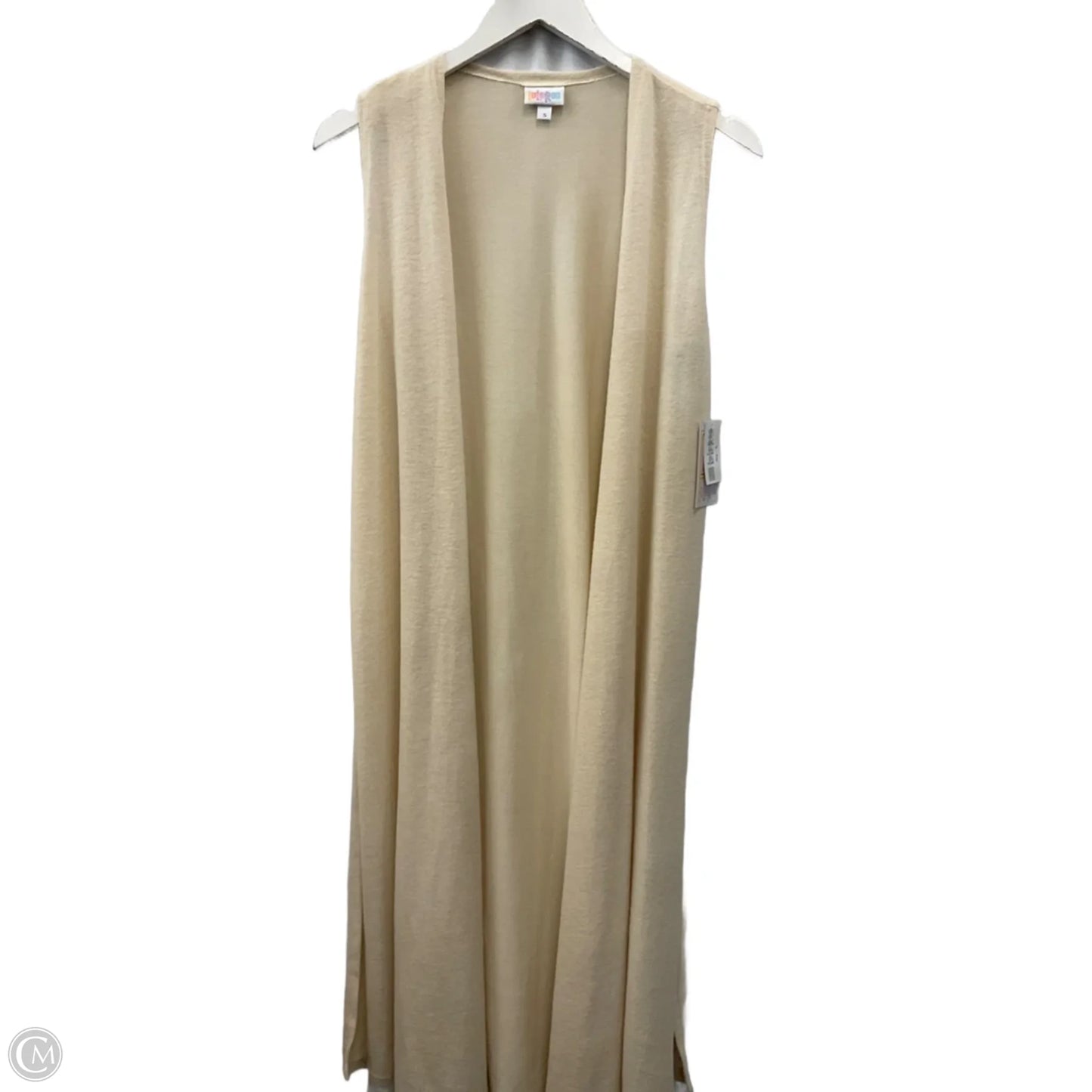 Vest Other By Lularoe In Cream, Size: S