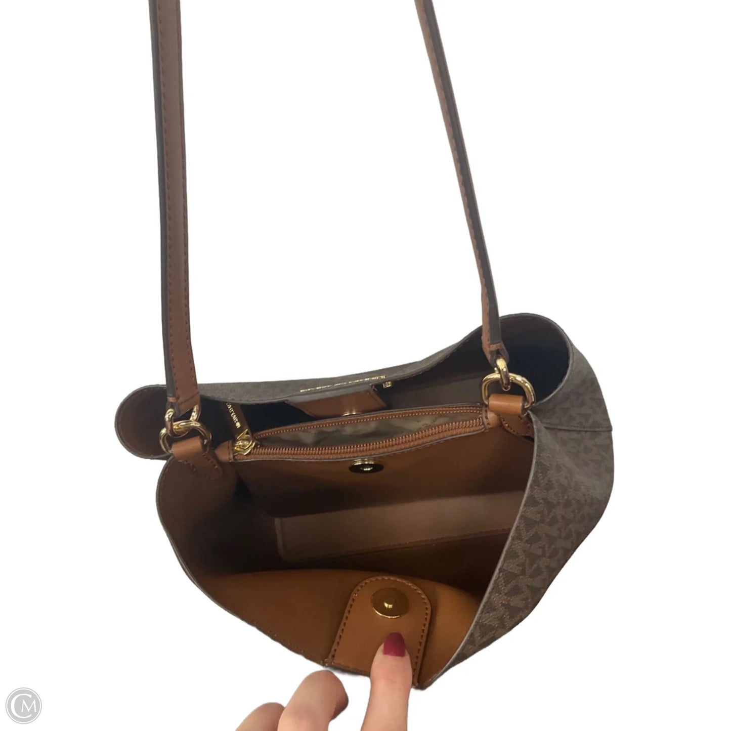 Handbag Designer By Michael Kors, Size: Medium