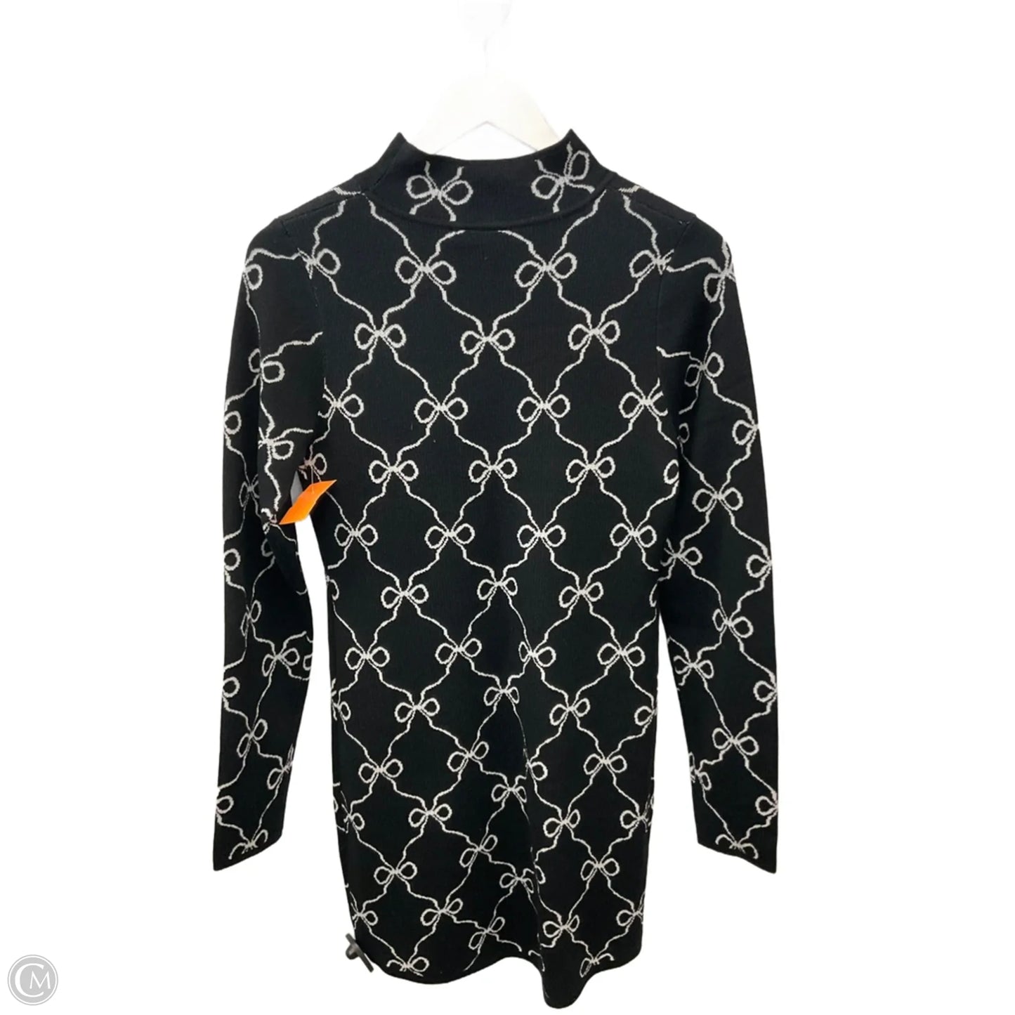 Dress Sweater By Jolie & Joy In Black & White, Size: L