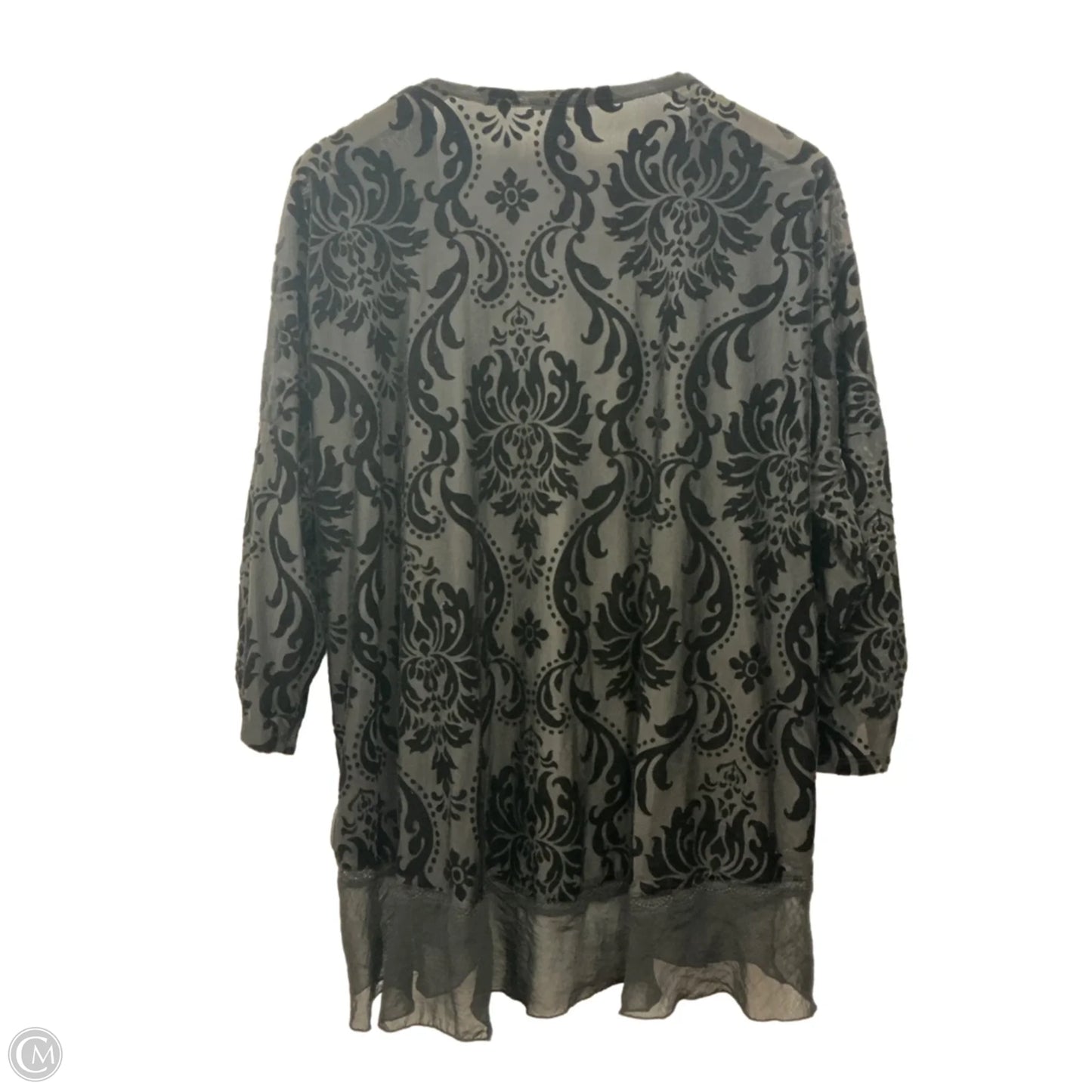 Kimono By Maurices In Black, Size: 3x