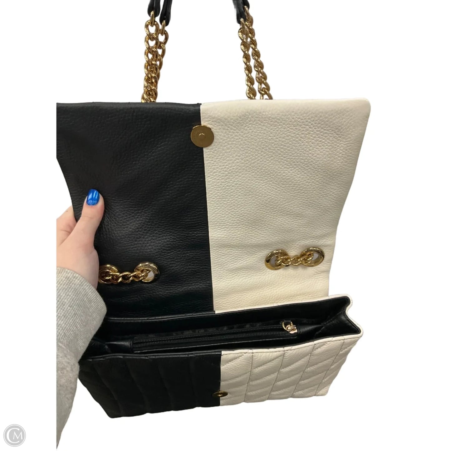 Handbag Designer By Karl Lagerfeld, Size: Medium