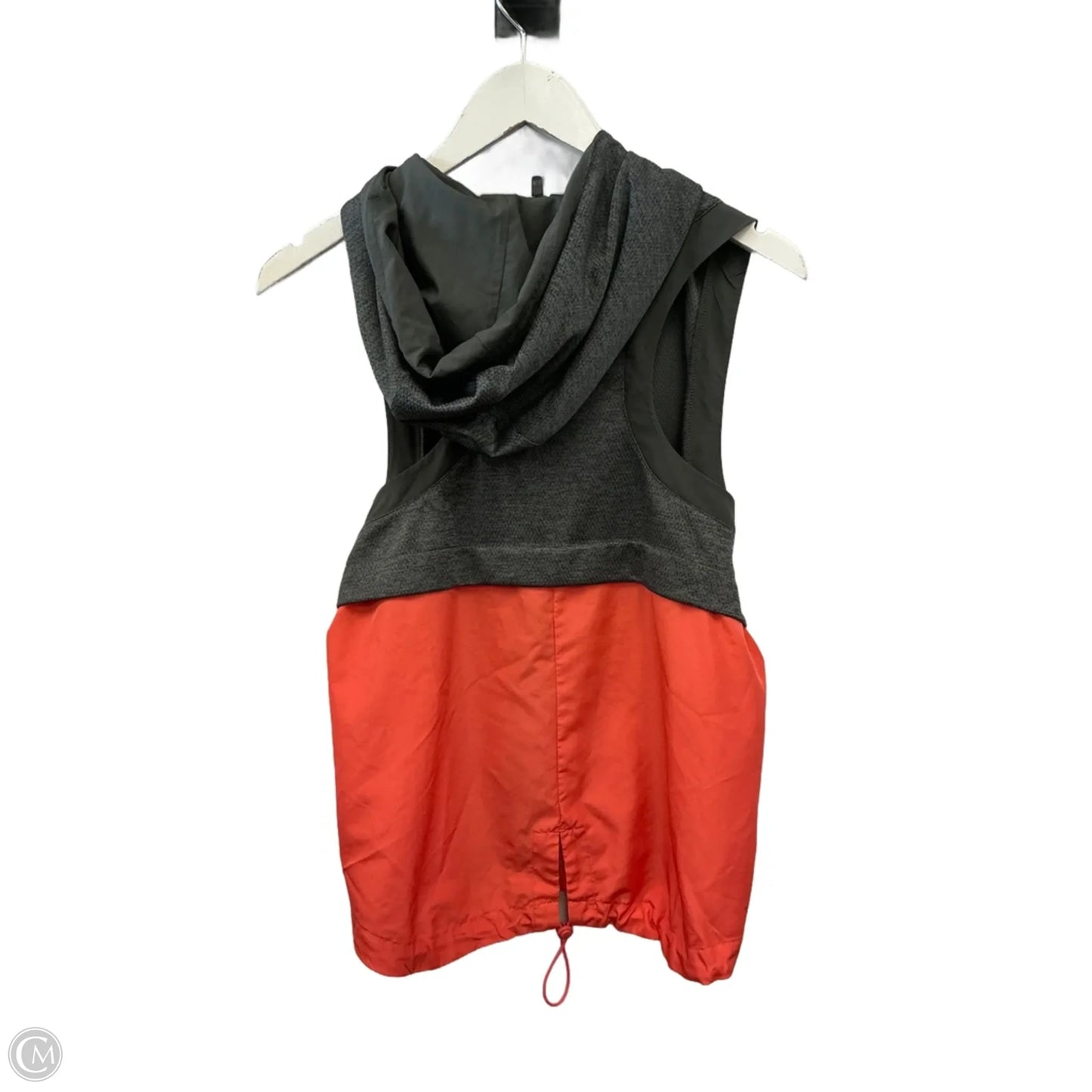 Vest Other By Adidas In Grey & Orange, Size: L