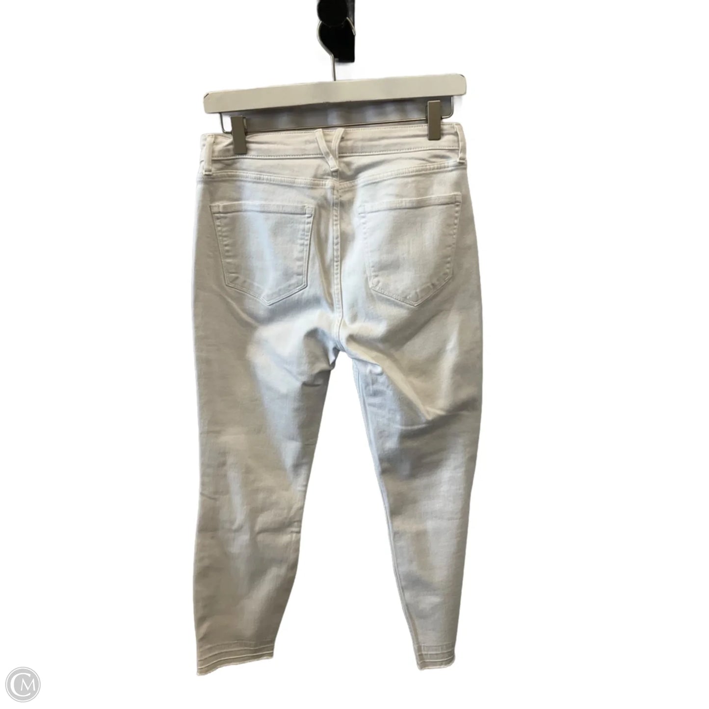 Jeans Skinny By Vineyard Vines In White Denim, Size: 4