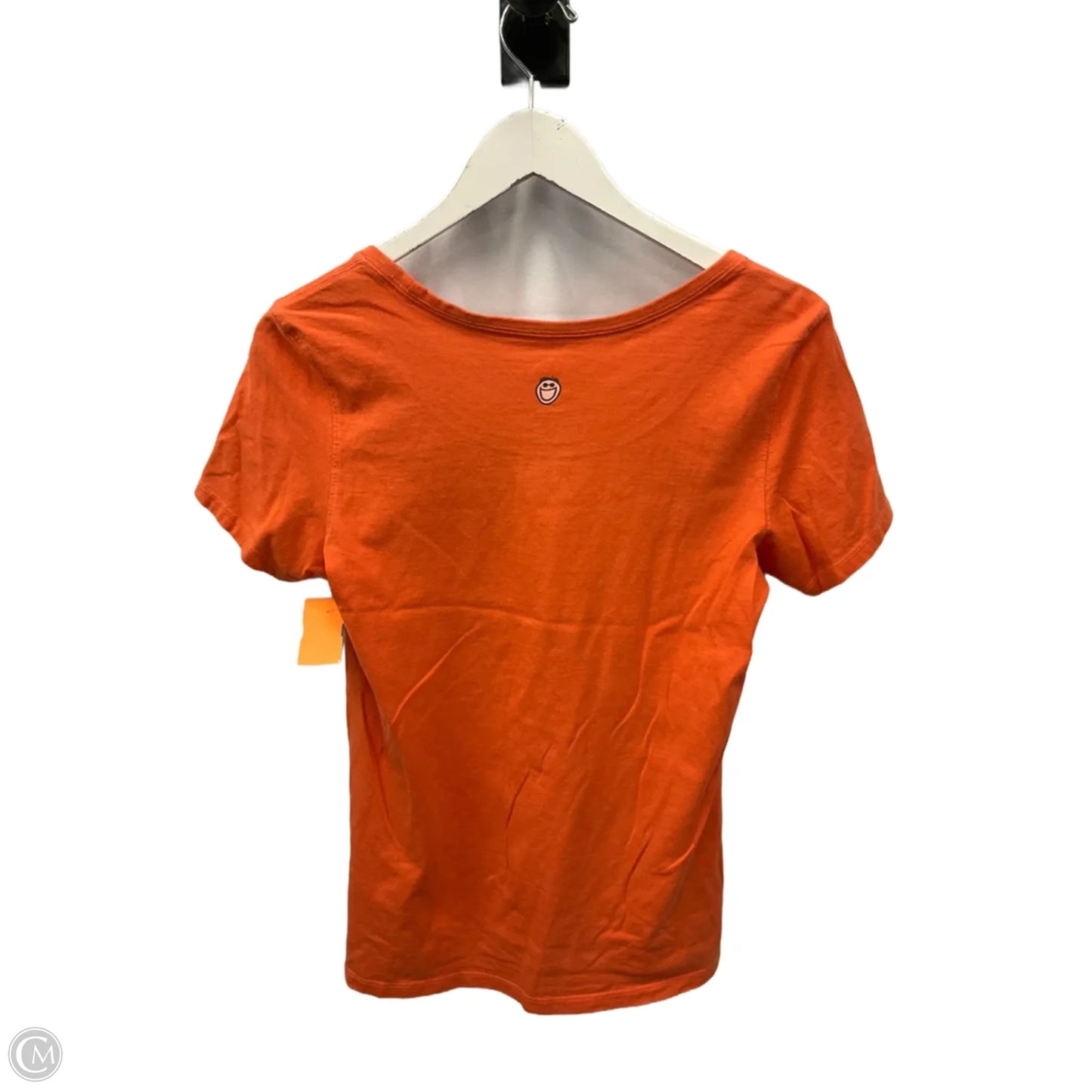 Top Short Sleeve By Life Is Good In Orange, Size: S