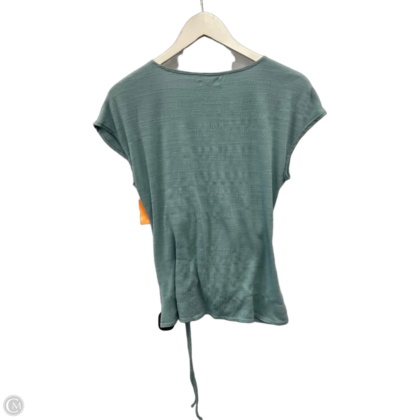 Top Short Sleeve By Max Studio In Aqua, Size: S