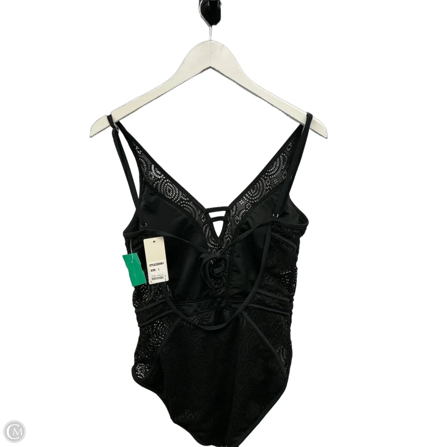 Swimsuit By Clothes Mentor In Black, Size: L