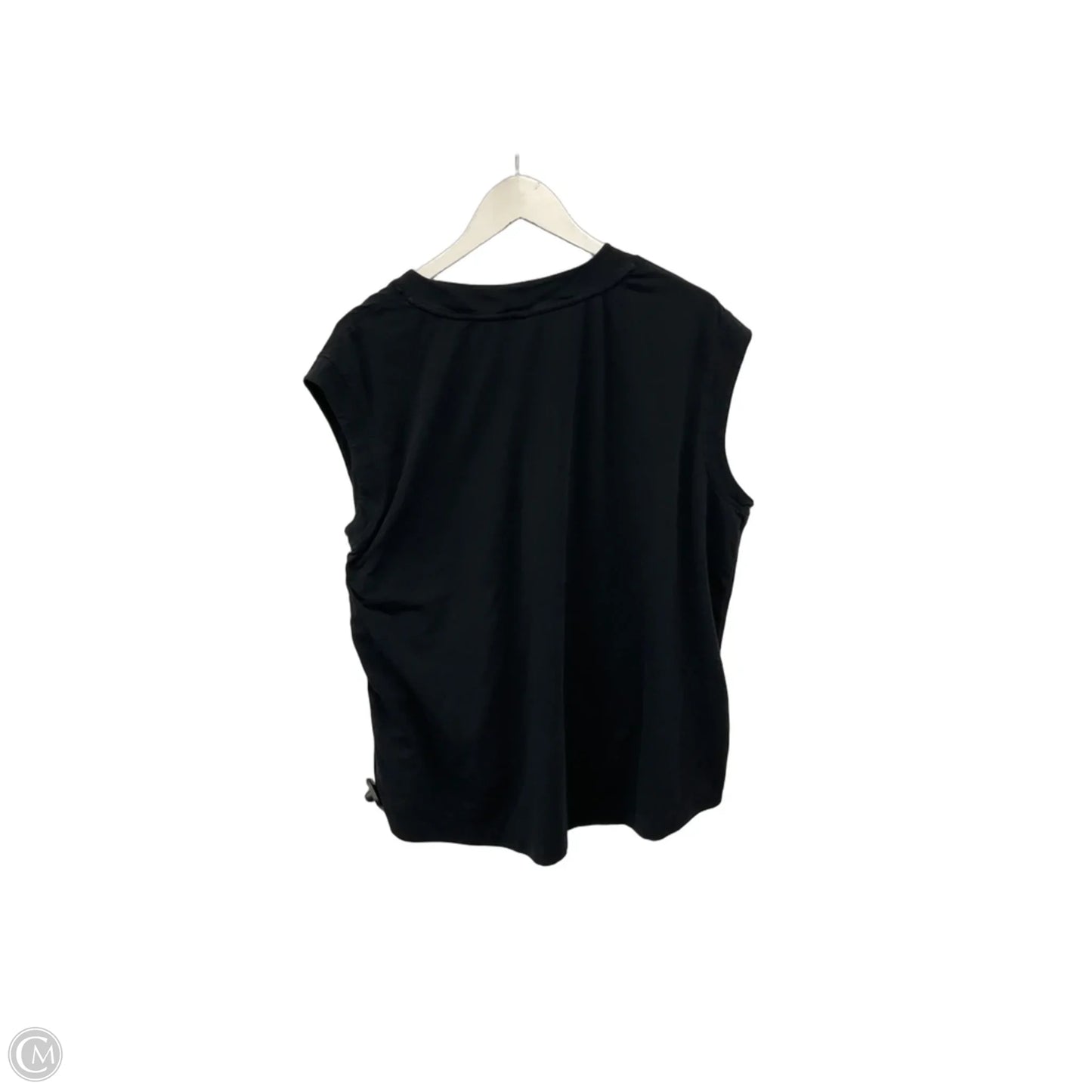 Athletic Top Short Sleeve By Athleta In Black, Size: 1x