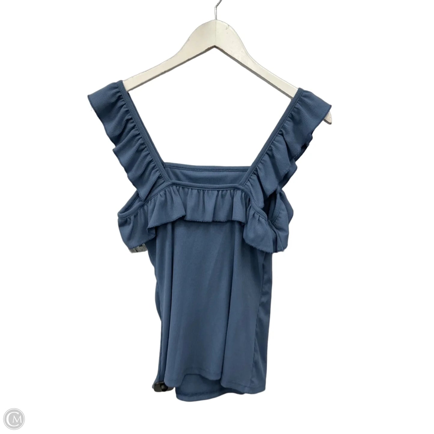 Top Sleeveless By Clothes Mentor In Blue, Size: S