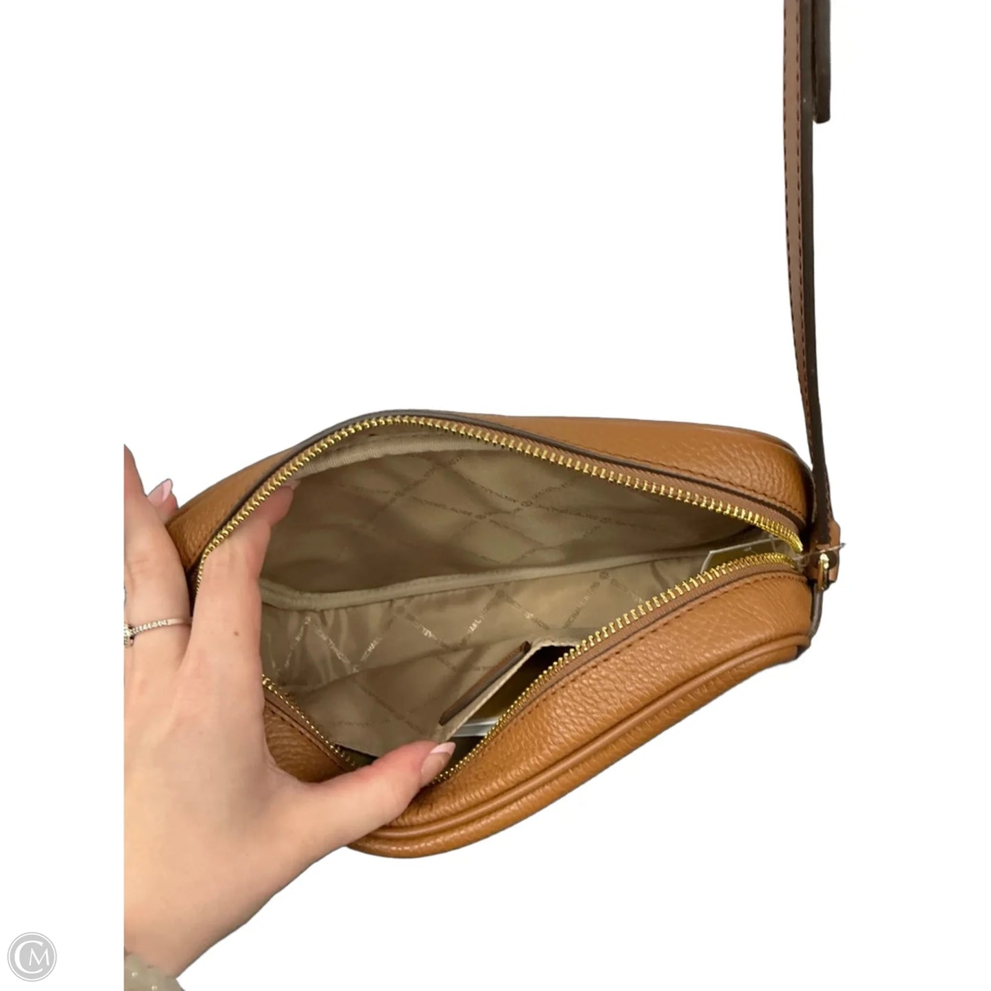 Crossbody Designer By Michael Kors, Size: Medium