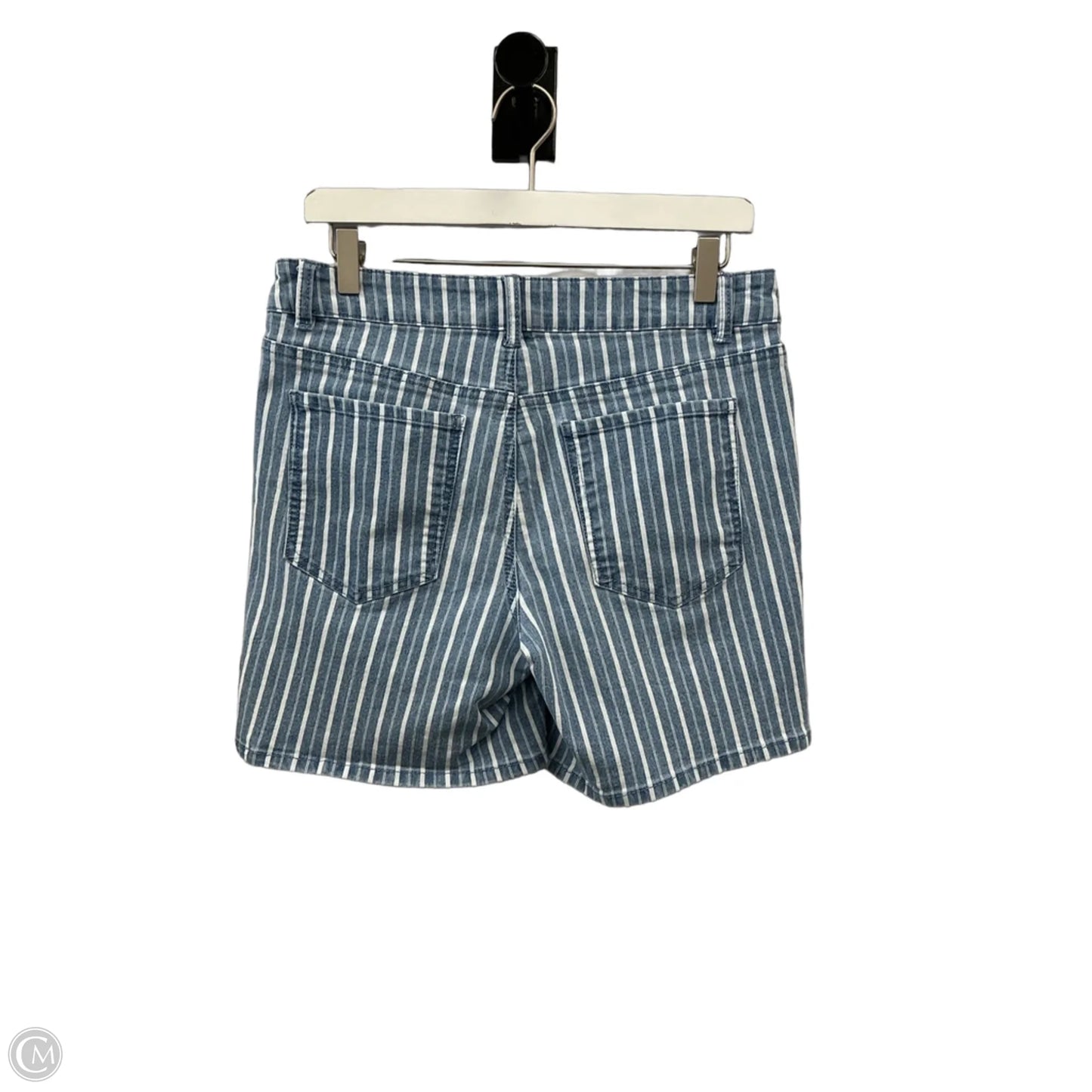 Shorts By D Jeans In Blue & White, Size: 8