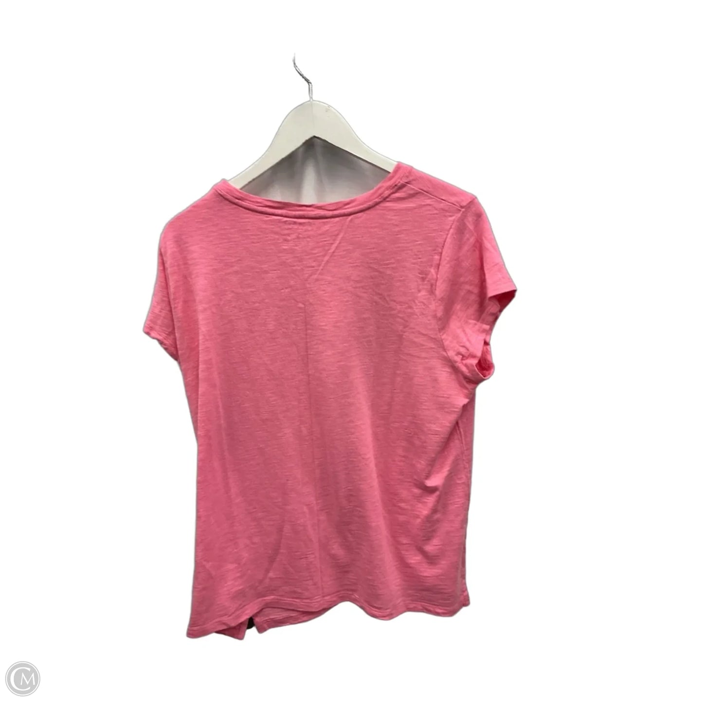 Top Short Sleeve By Talbots In Pink, Size: 1x