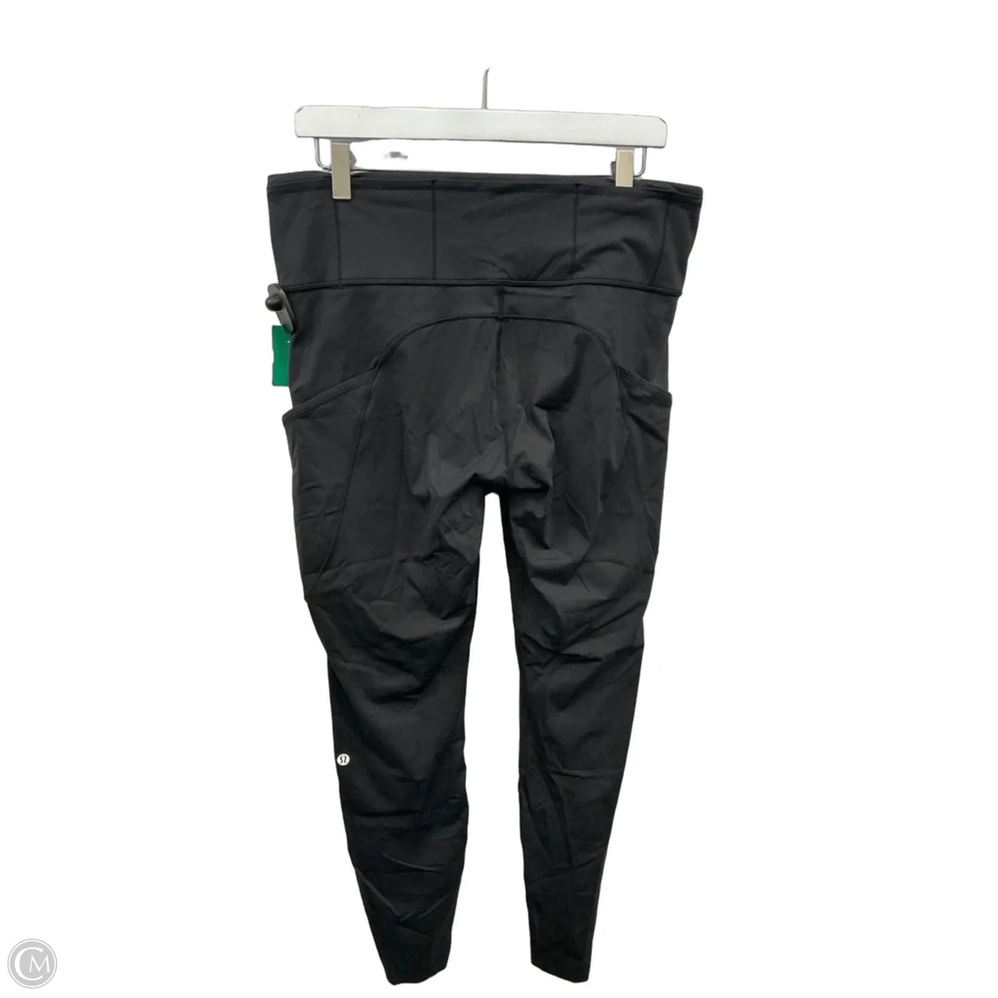 Athletic Leggings By Lululemon In Black, Size: Xl