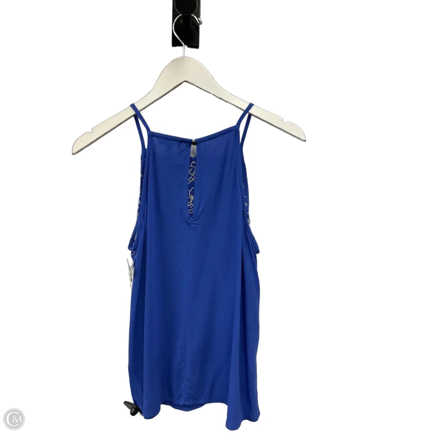 Top Sleeveless By Eyeshadow In Blue, Size: S