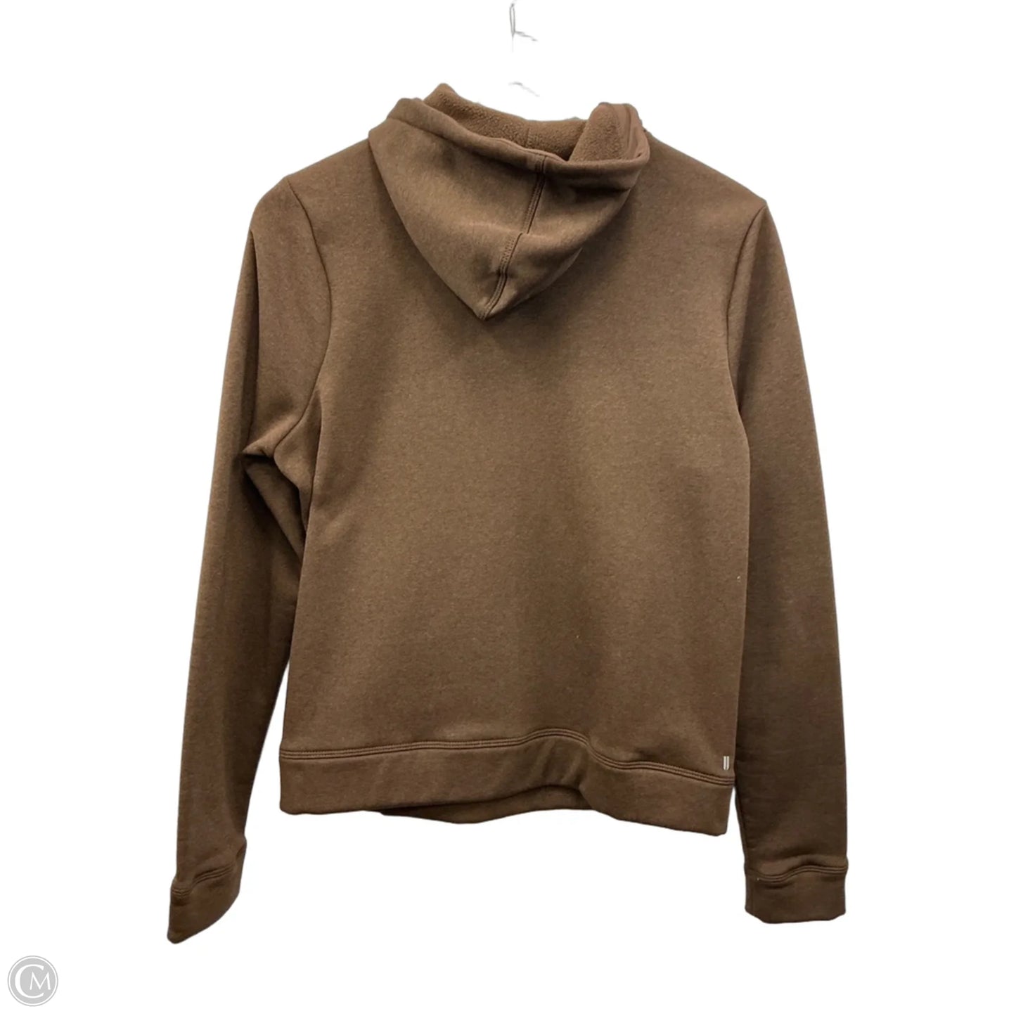 Sweatshirt Hoodie By Nobull In Brown, Size: M