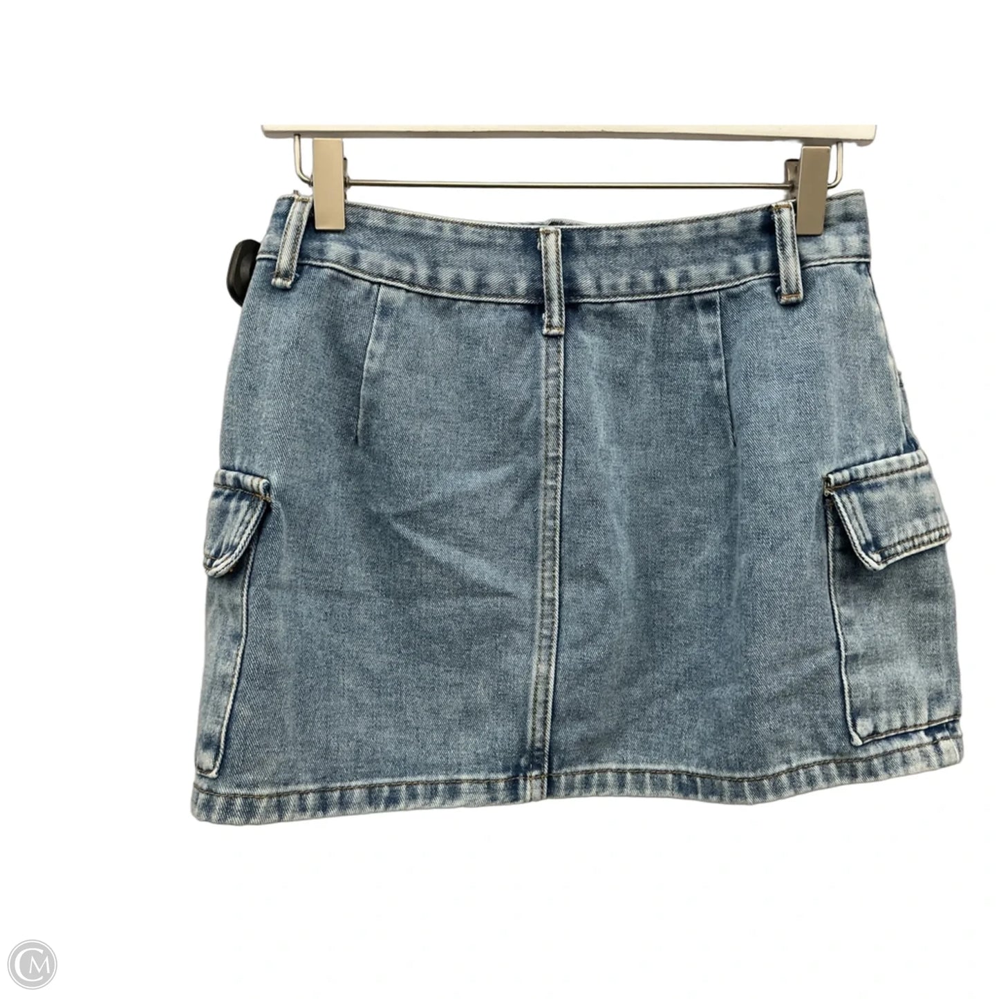 Skirt Mini & Short By Shein In Blue Denim, Size: 4