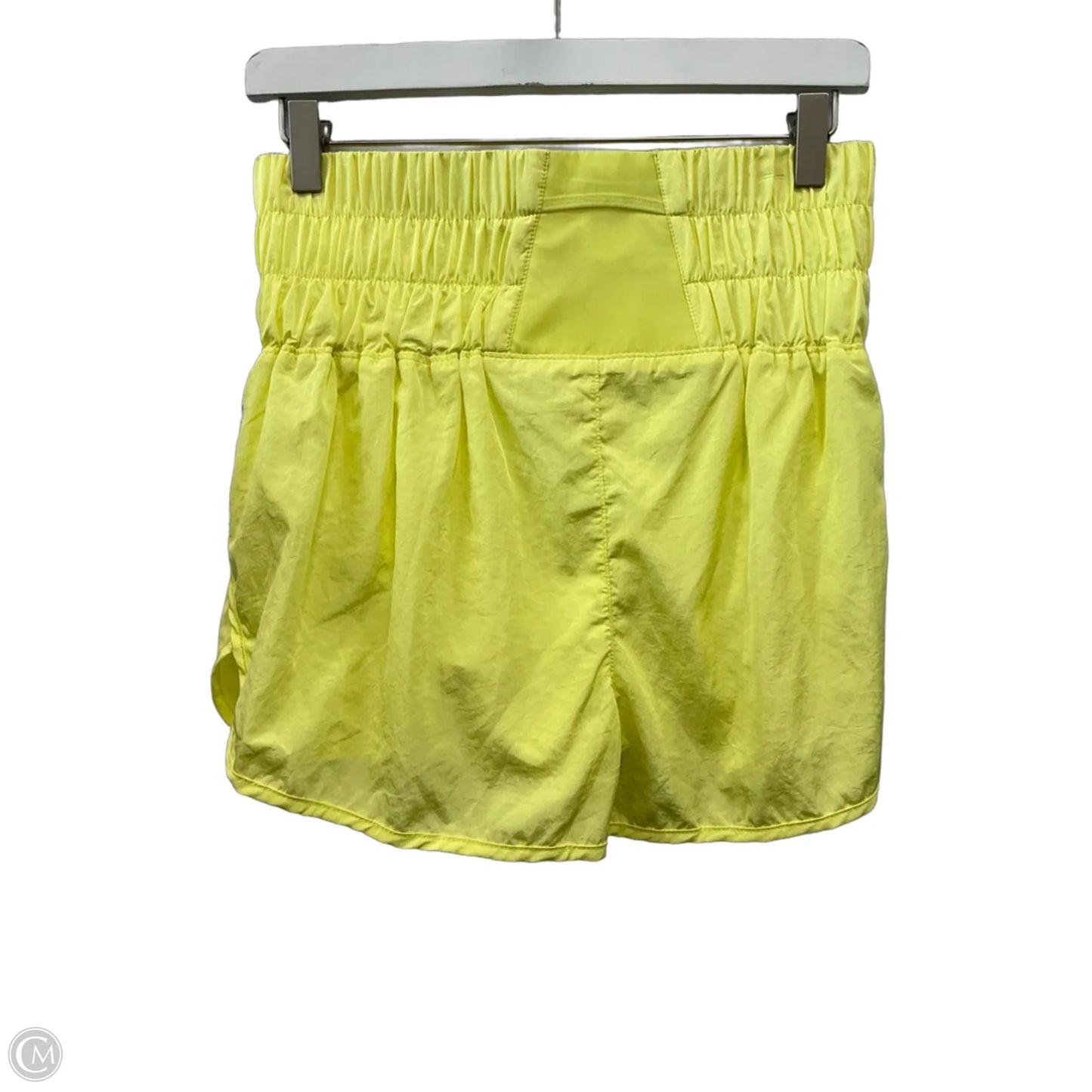 Athletic Shorts By Free People In Yellow, Size: M