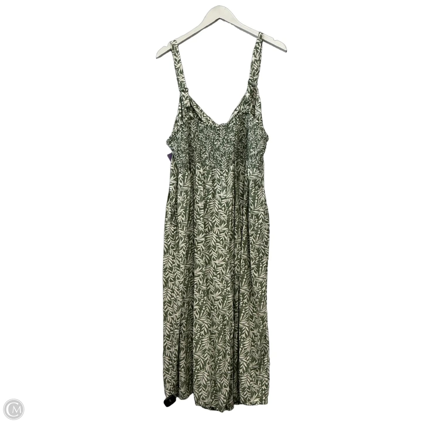 Jumpsuit By As U Wish In Green, Size: 3x