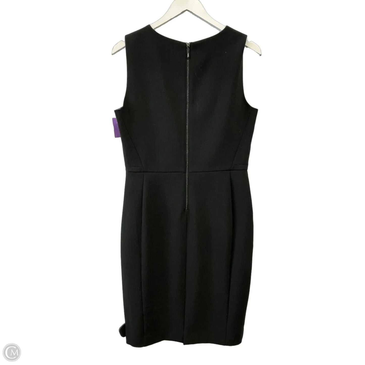 Dress Casual Midi By White House Black Market In Black & White, Size: M