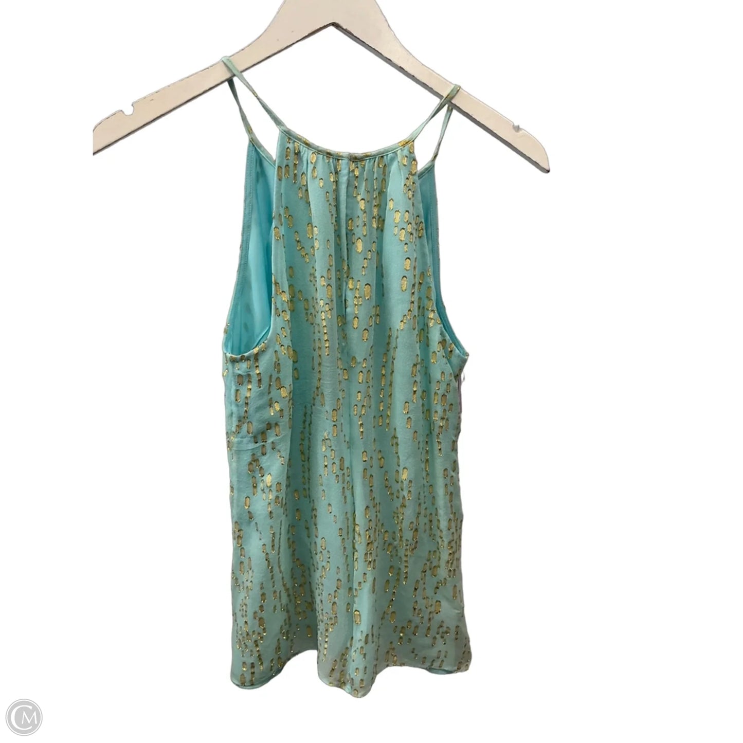Top Sleeveless By Lilly Pulitzer In Aqua, Size: S