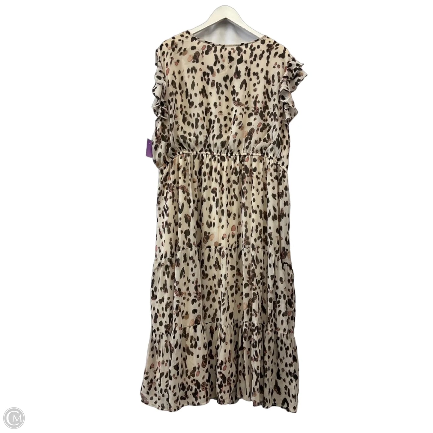 Dress Casual Midi By Hayden La In Animal Print, Size: 2x