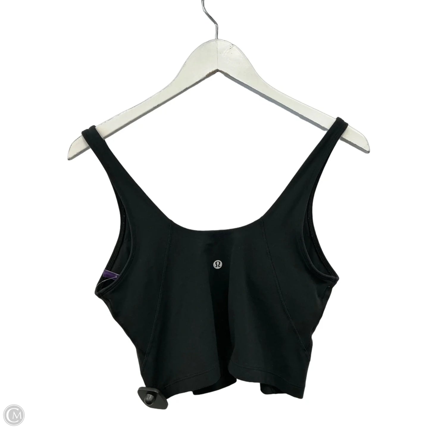 Athletic Bra By Lululemon In Black, Size: M