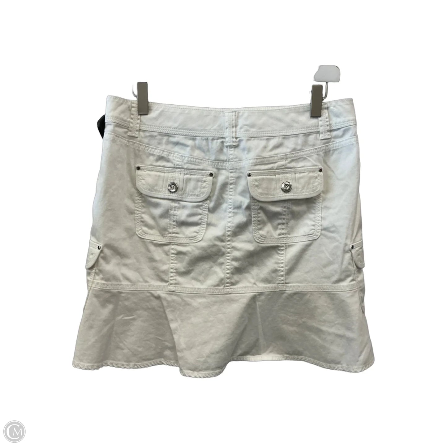 Skirt Mini & Short By White House Black Market In White, Size: 6