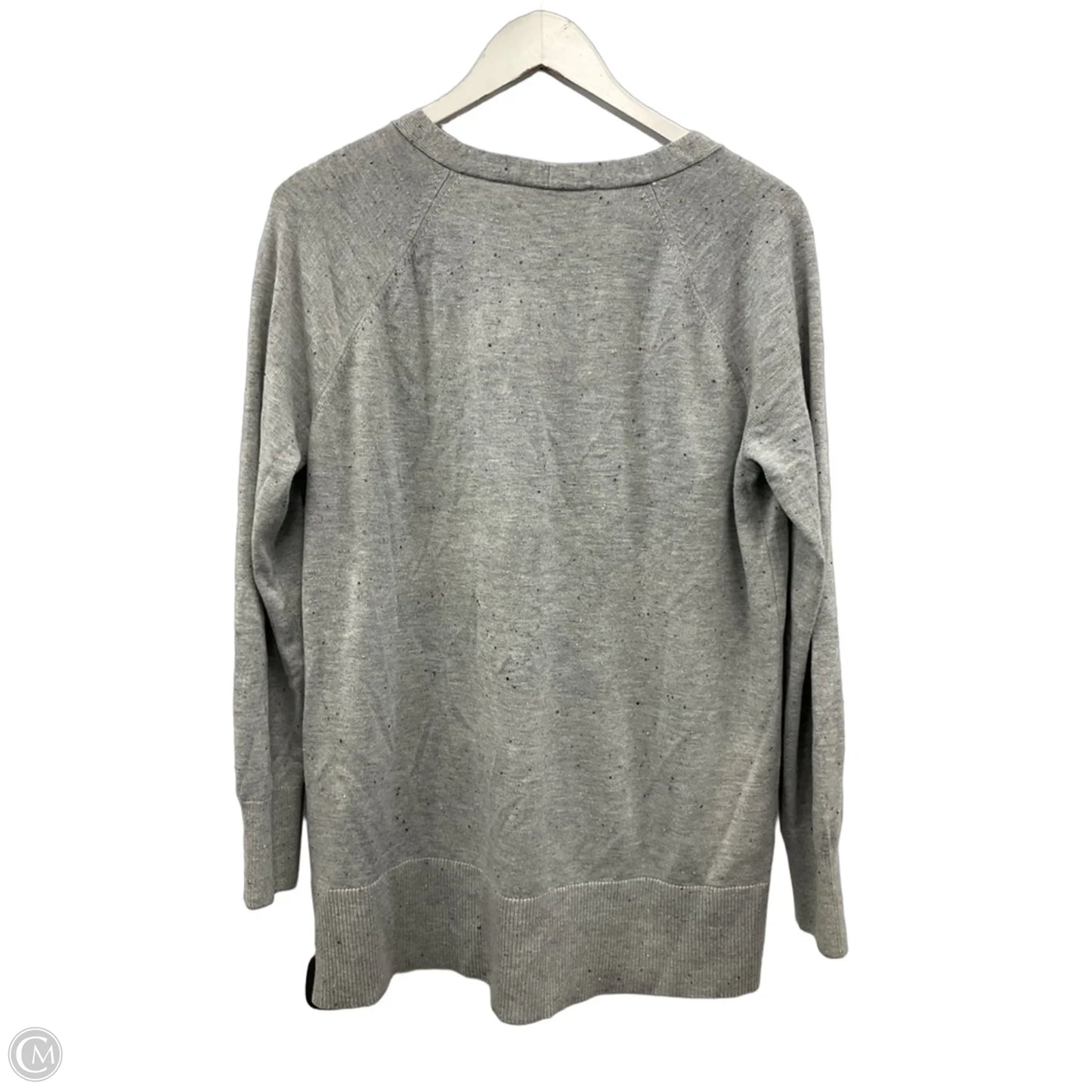 Sweater By Loft In Grey, Size: M