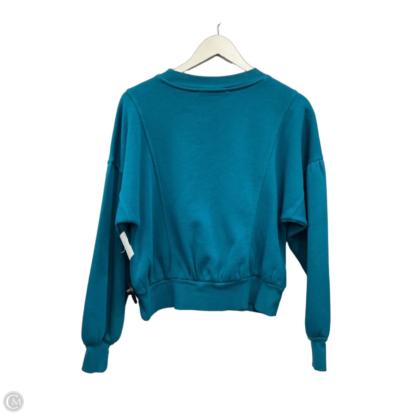 Sweatshirt Crewneck By Loft In Teal, Size: M