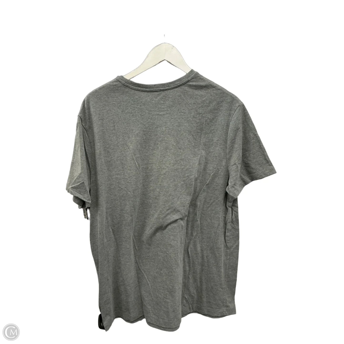 Top Short Sleeve By Clothes Mentor In Grey, Size: Xl