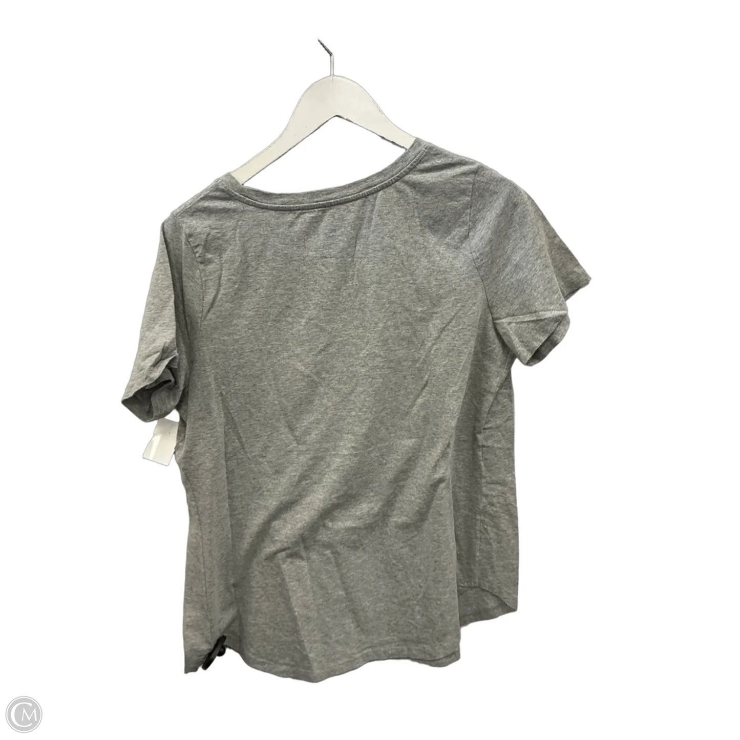 Top Short Sleeve By Disney In Grey, Size: Xl