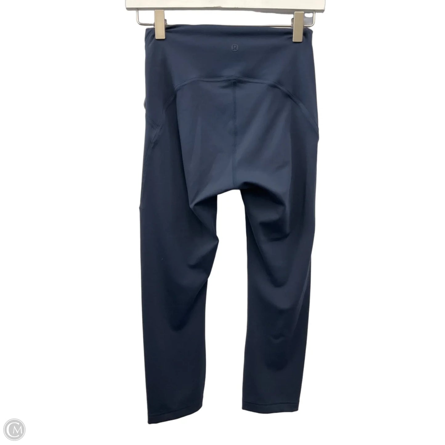 Athletic Leggings By Lululemon In Navy, Size: S
