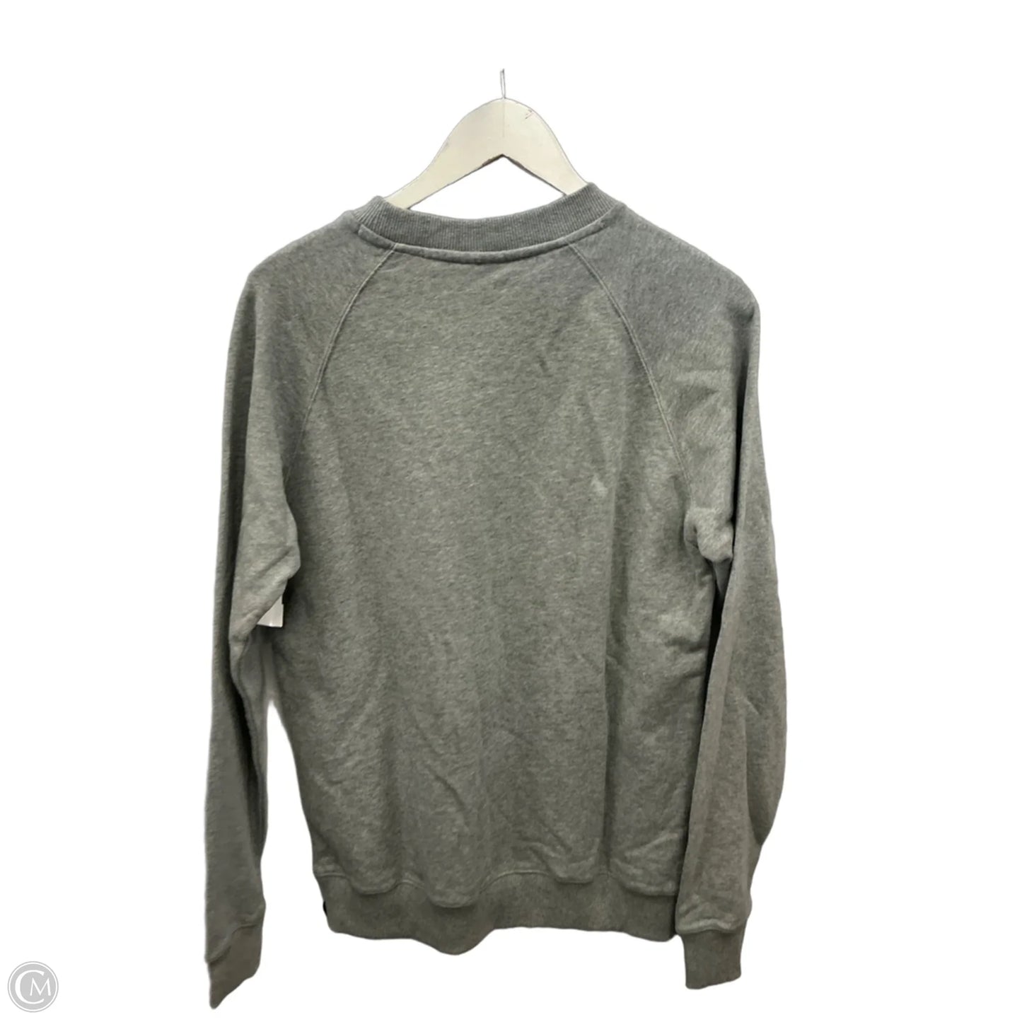 Sweatshirt Crewneck By Clothes Mentor In Grey, Size: M