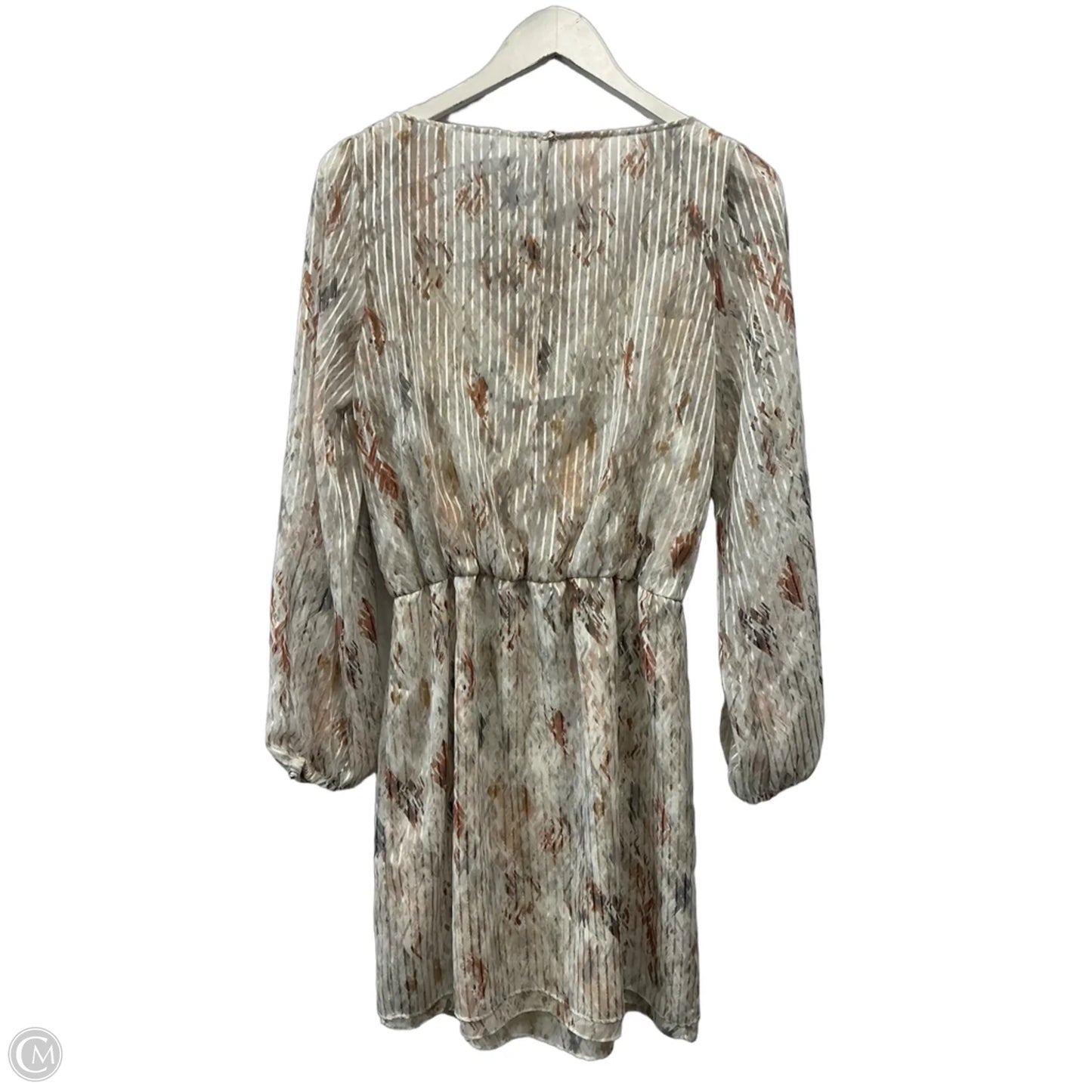 Dress Casual Midi By White House Black Market In Brown, Size: S