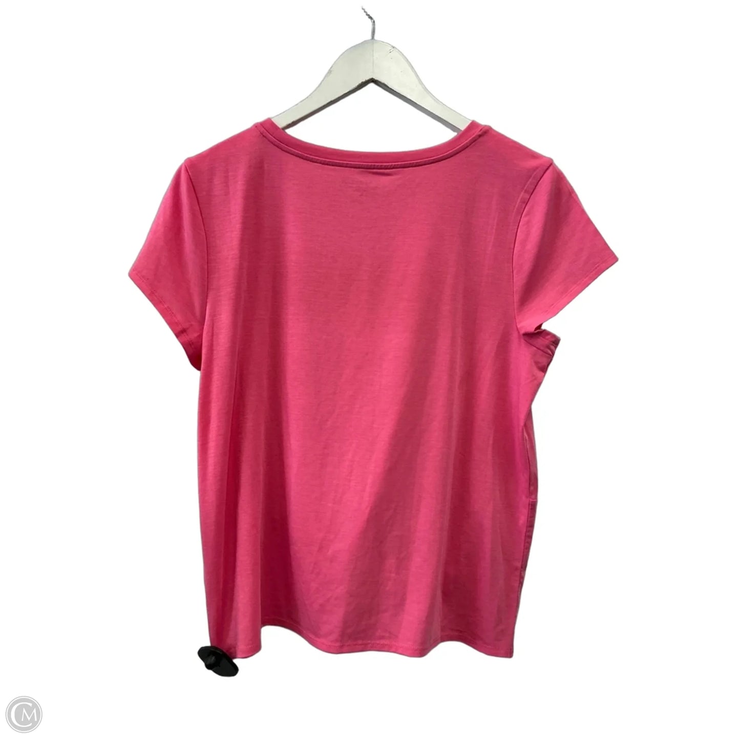 Athletic Top Short Sleeve By Athleta In Pink, Size: M