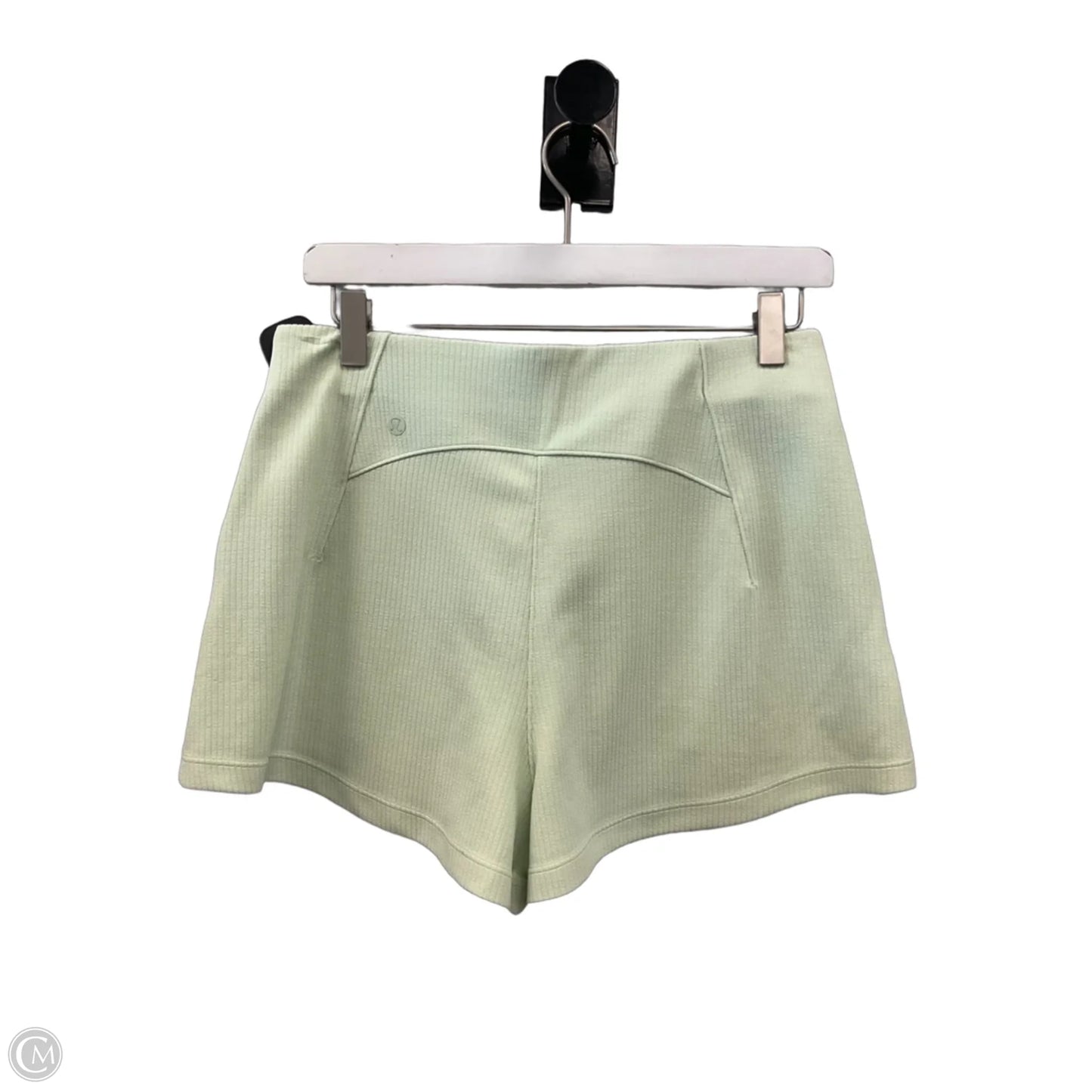 Athletic Shorts By Lululemon In Green, Size: 8