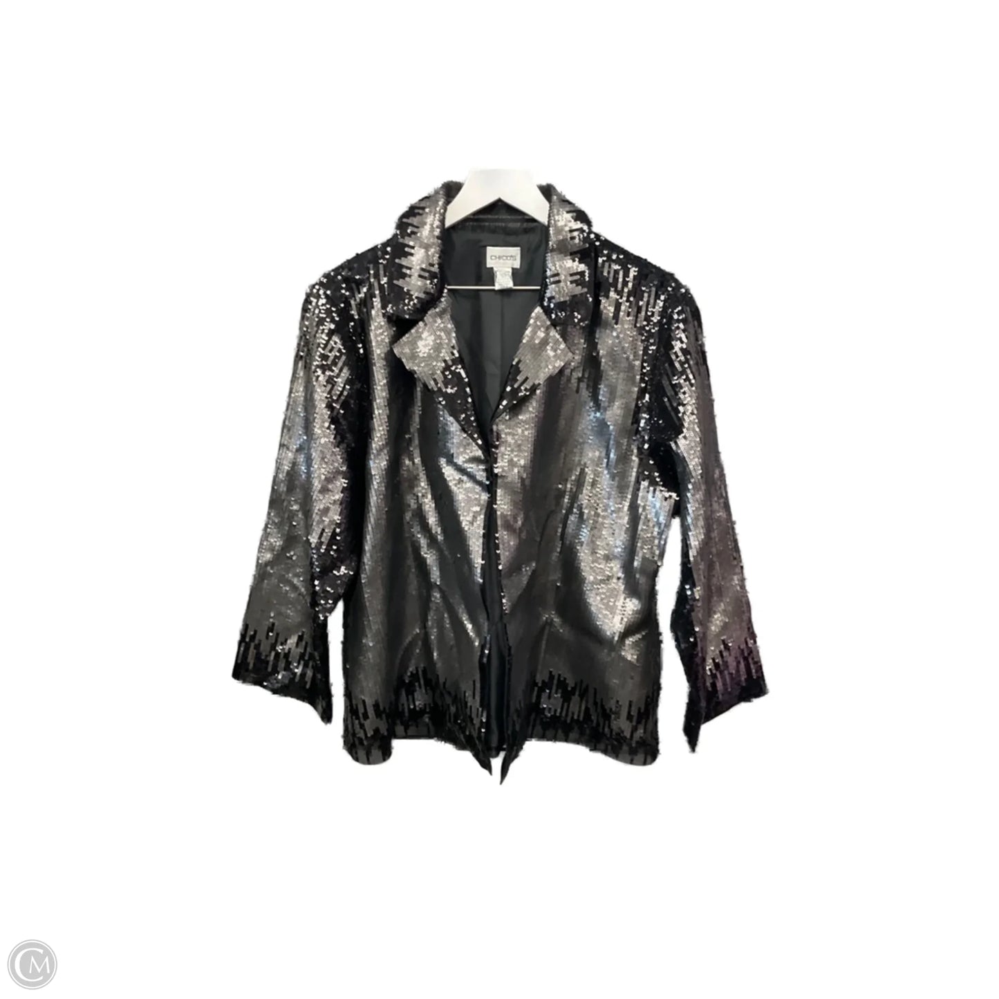 Blazer By Chicos In Black, Size: L