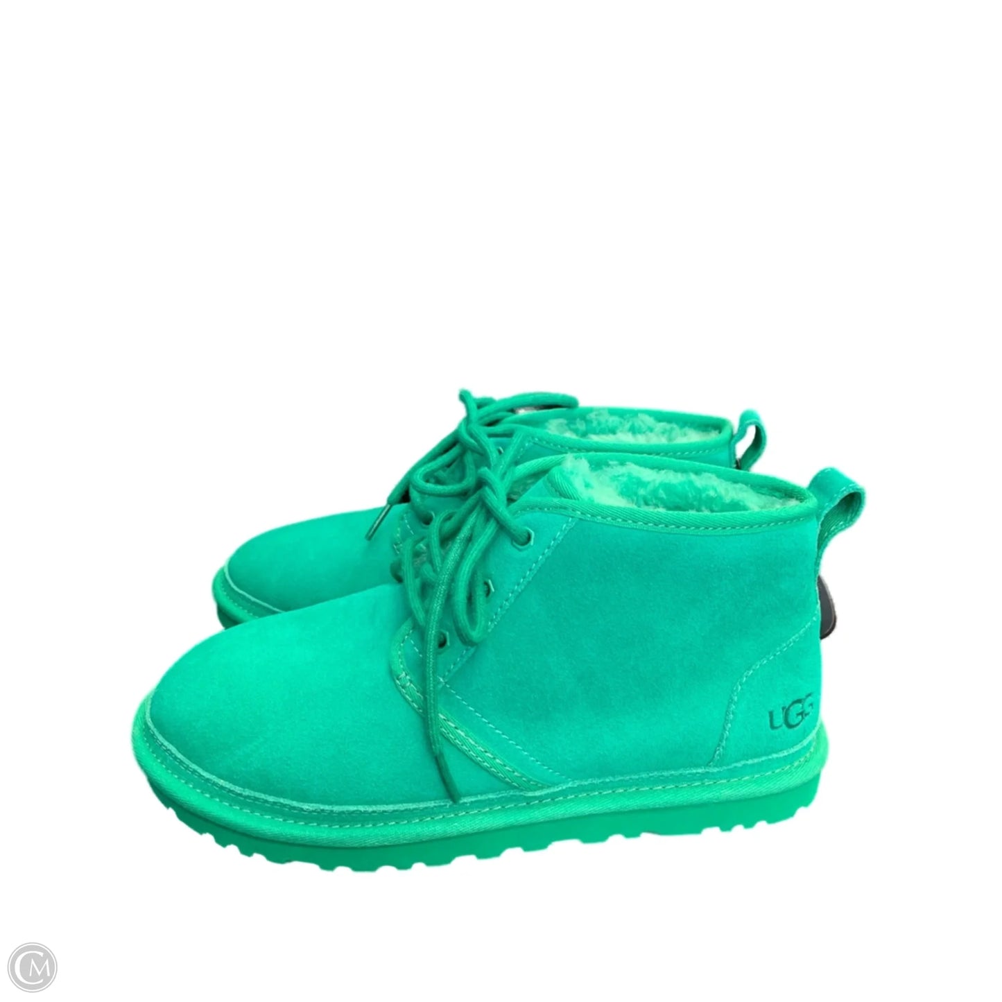 Boots Designer By Ugg In Green, Size: 9.5