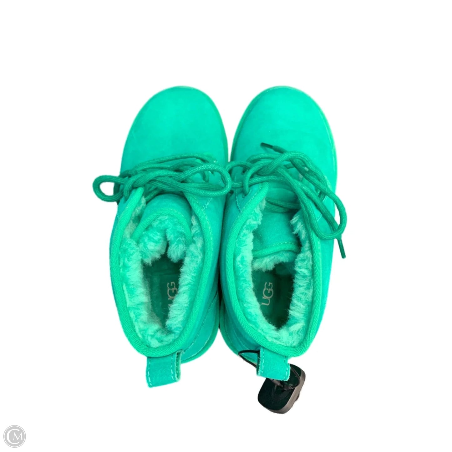 Boots Designer By Ugg In Green, Size: 9.5